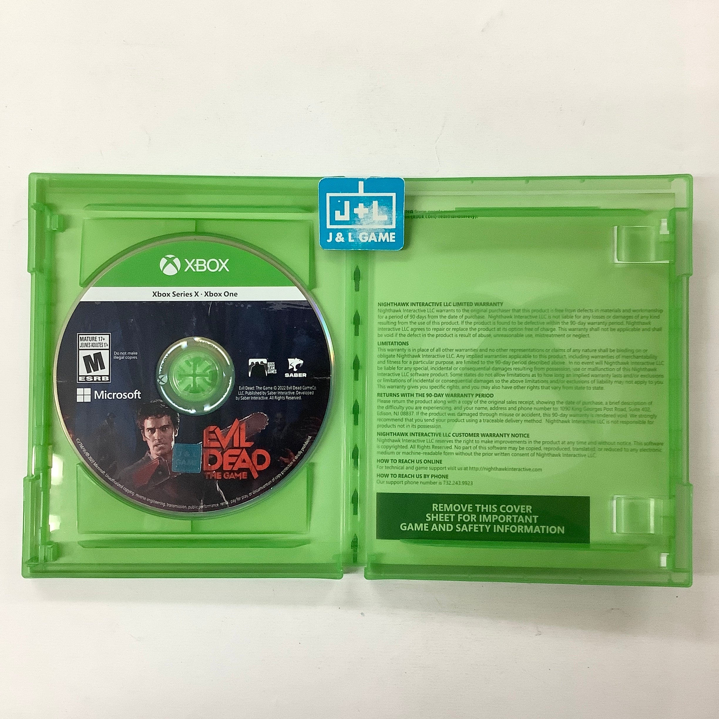 Evil Dead: The Game - (XSX) Xbox Series X [Pre-Owned] Video Games Nighthawk Interactive   