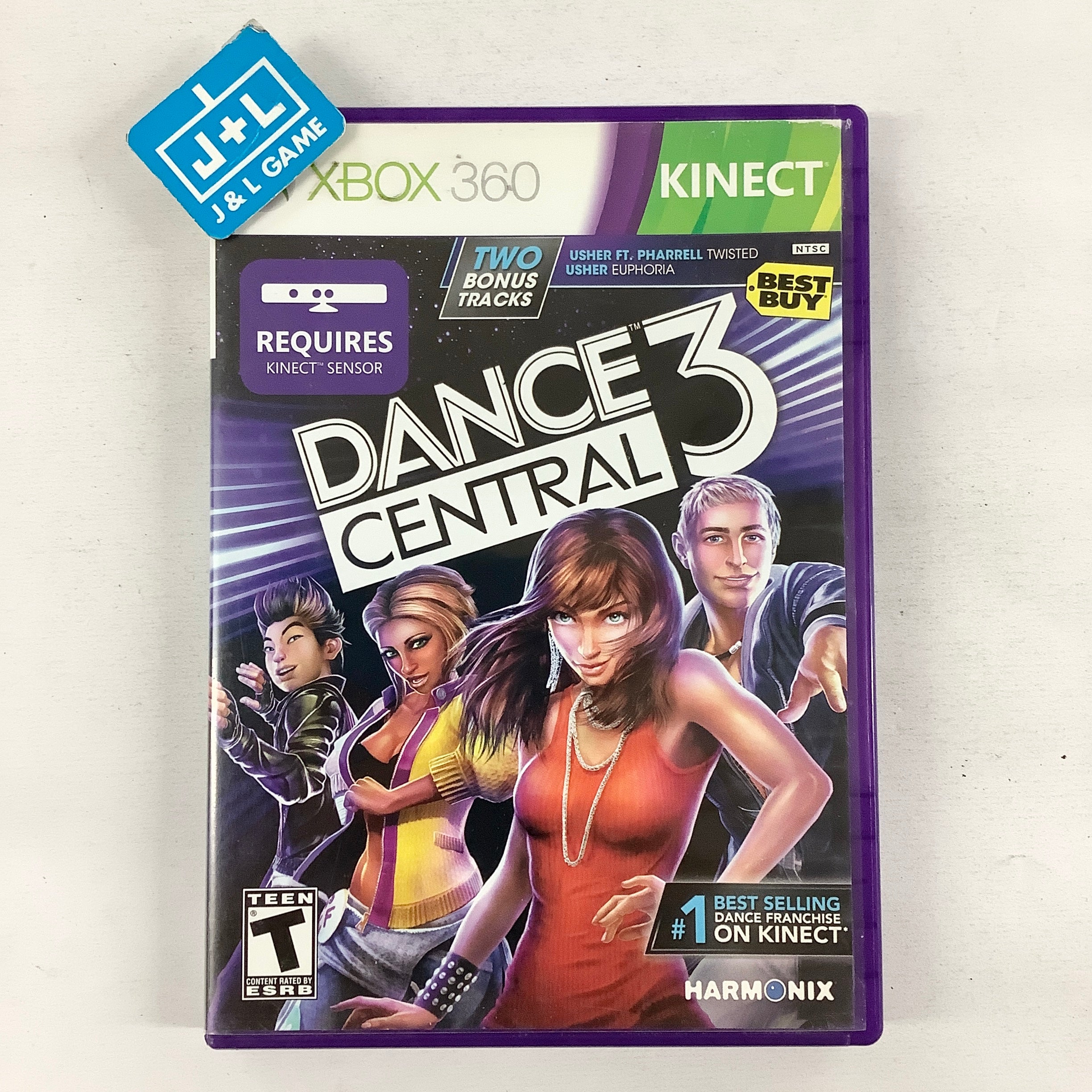 Dance Central 3 (Kinect Required) - Xbox 360 [Pre-Owned] Video Games Microsoft
