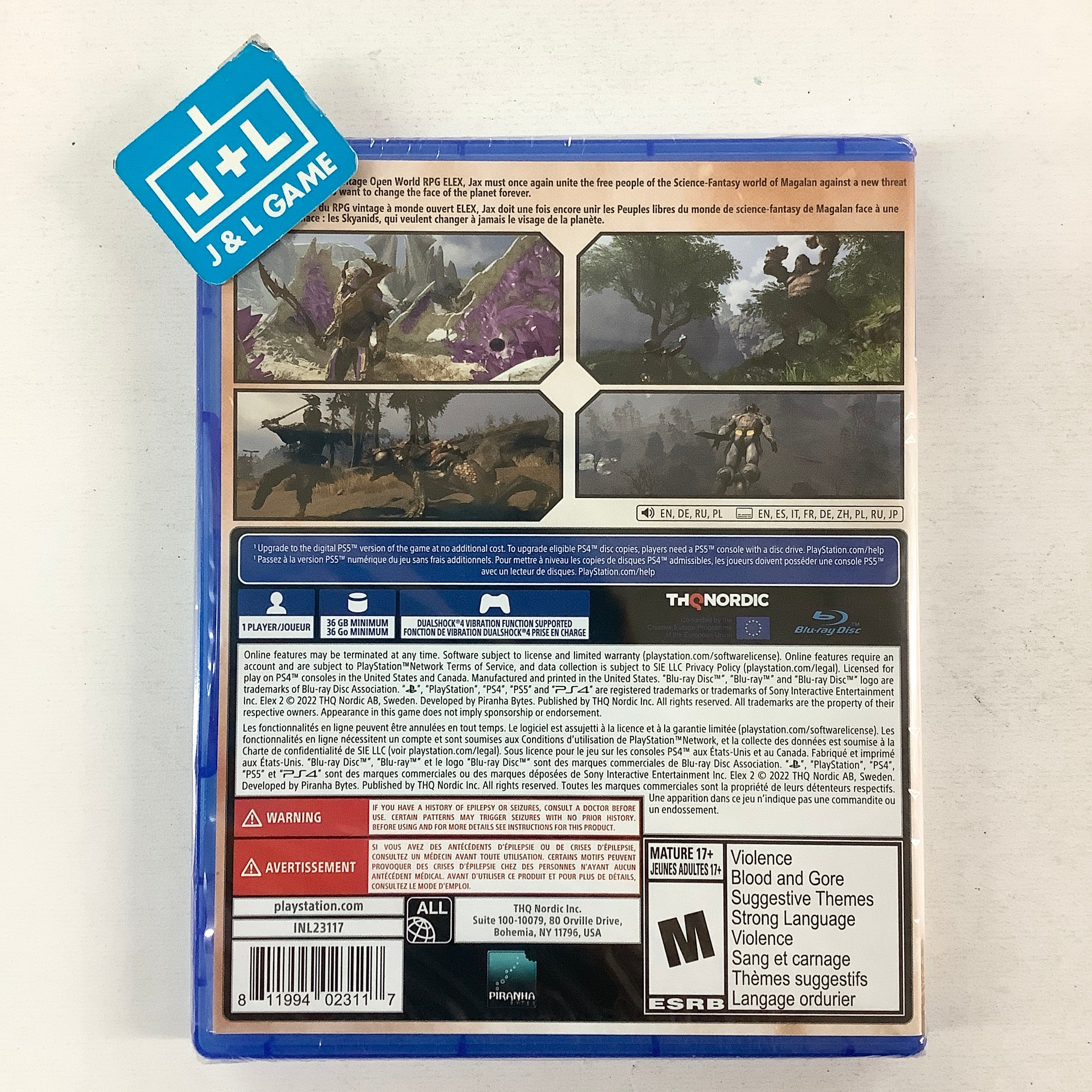 Elex II - (PS4) PlayStation 4 Video Games THQ Nordic