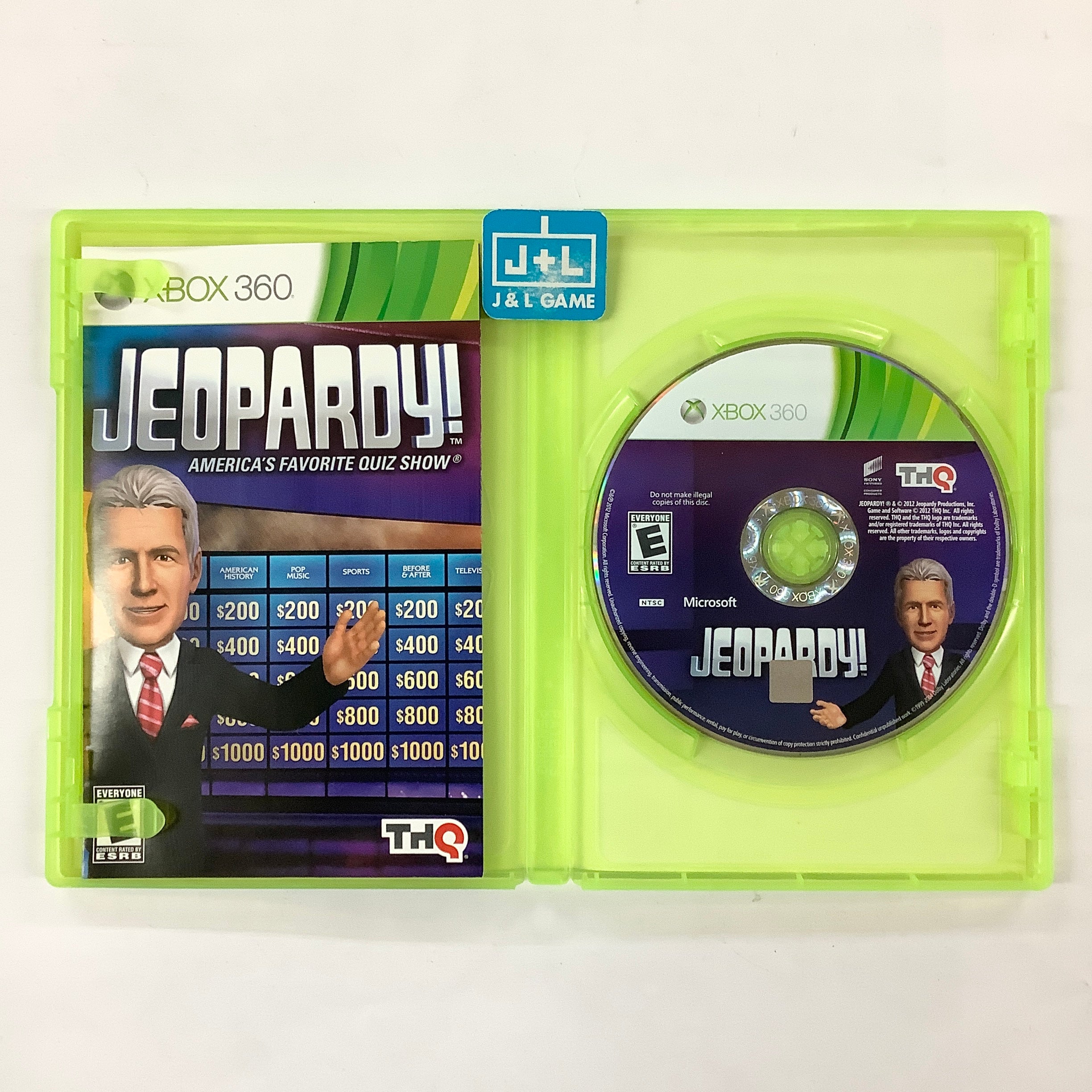 Jeopardy - Xbox 360 [Pre-Owned] Video Games THQ Nordic   