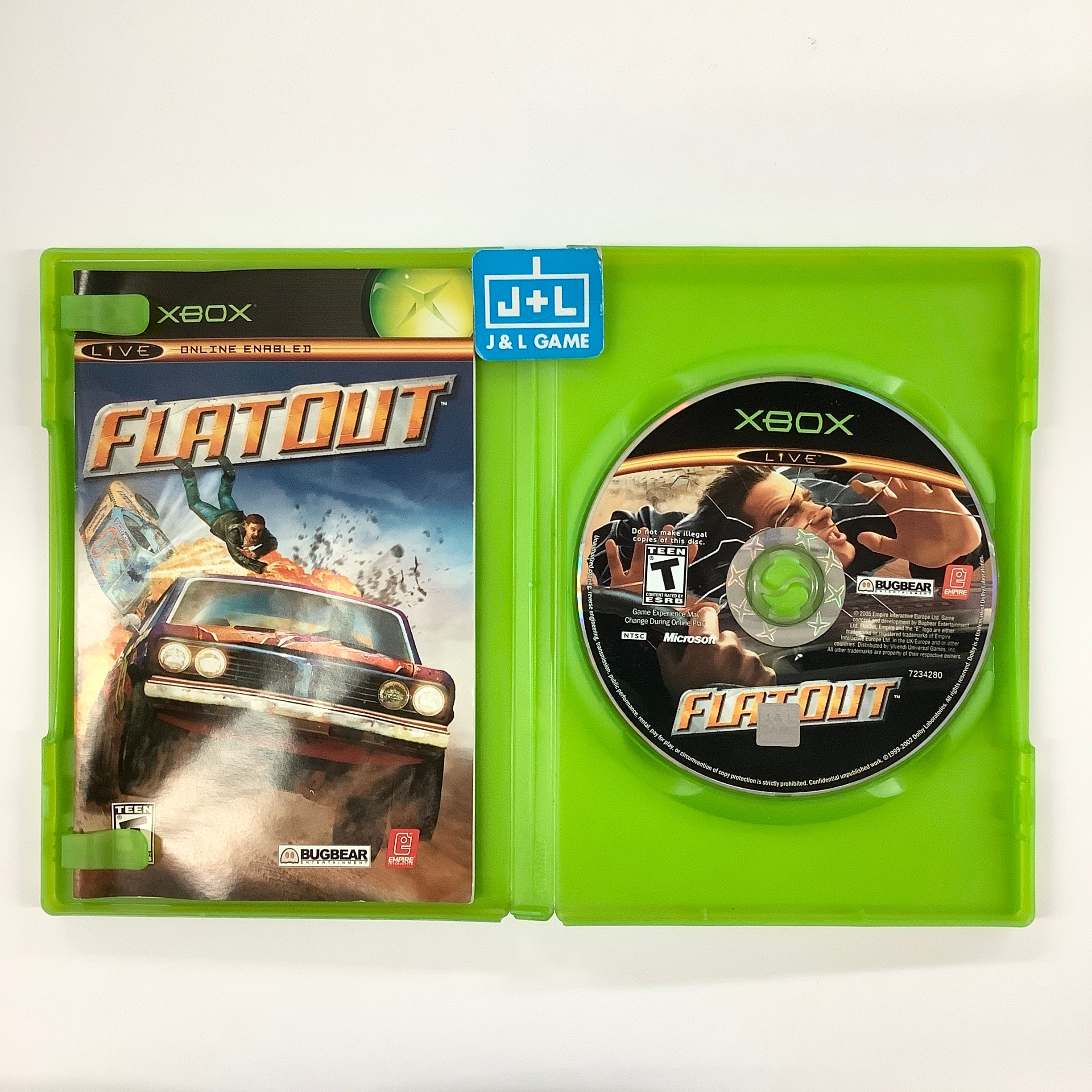 FlatOut - (XB) Xbox [Pre-Owned] Video Games Empire Interactive