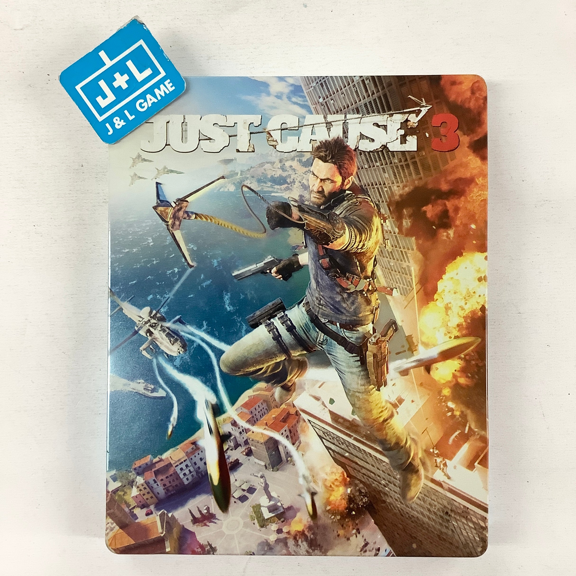 Just Cause 3 (Day One Steelbook Edition) - (PS4) PlayStation 4 [Pre-Owned] Video Games Square Enix