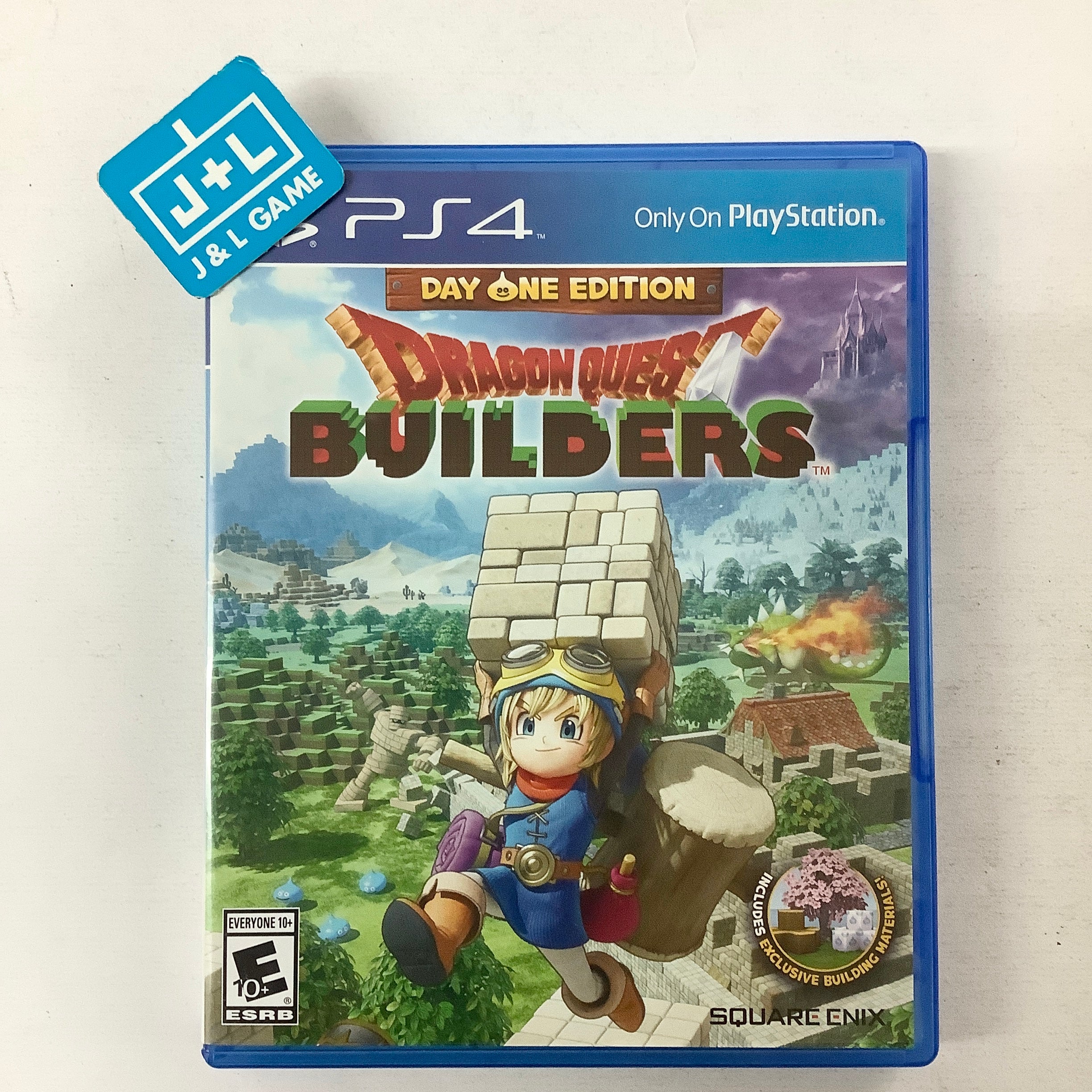 Dragon Quest Builders (Day One Edition) - (PS4) PlayStation 4 [Pre-Owned] Video Games Square Enix   