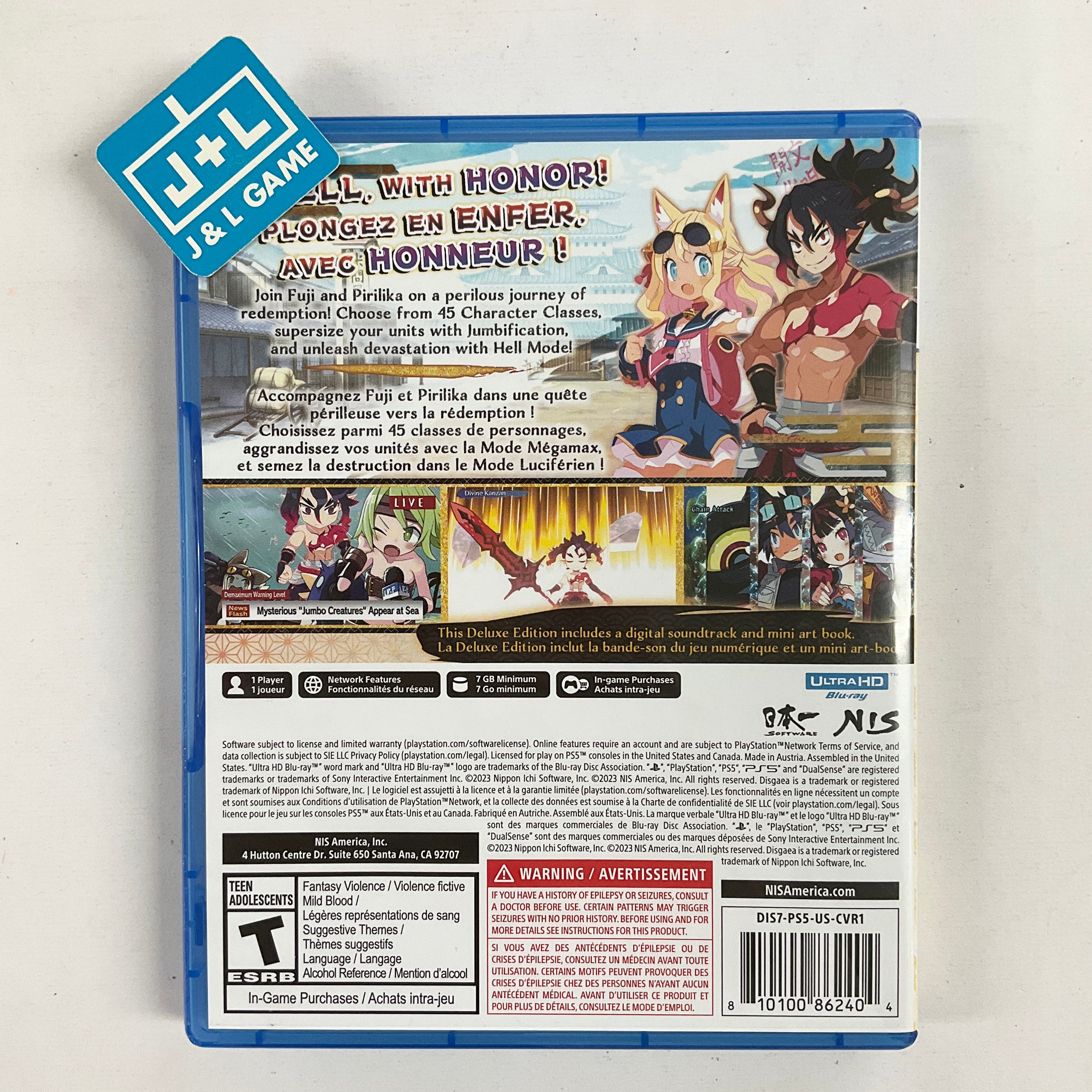 Disgaea 7: Vows of the Virtueless (Deluxe Edition) - (PS5) PlayStation 5 [Pre-Owned] Video Games NIS America   
