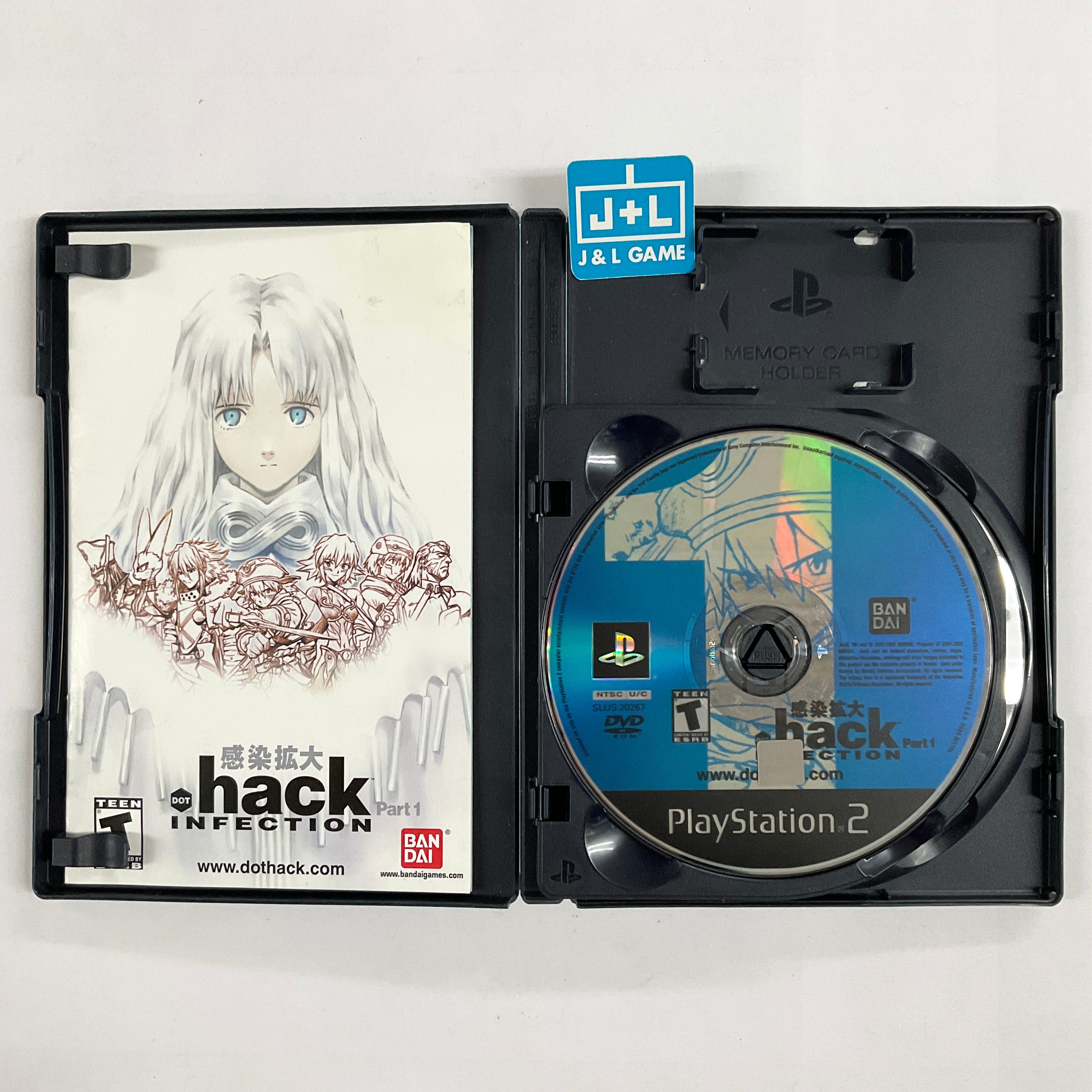 .hack//Part 1: Infection - (PS2) PlayStation 2 [Pre-Owned] Video Games Bandai Namco   