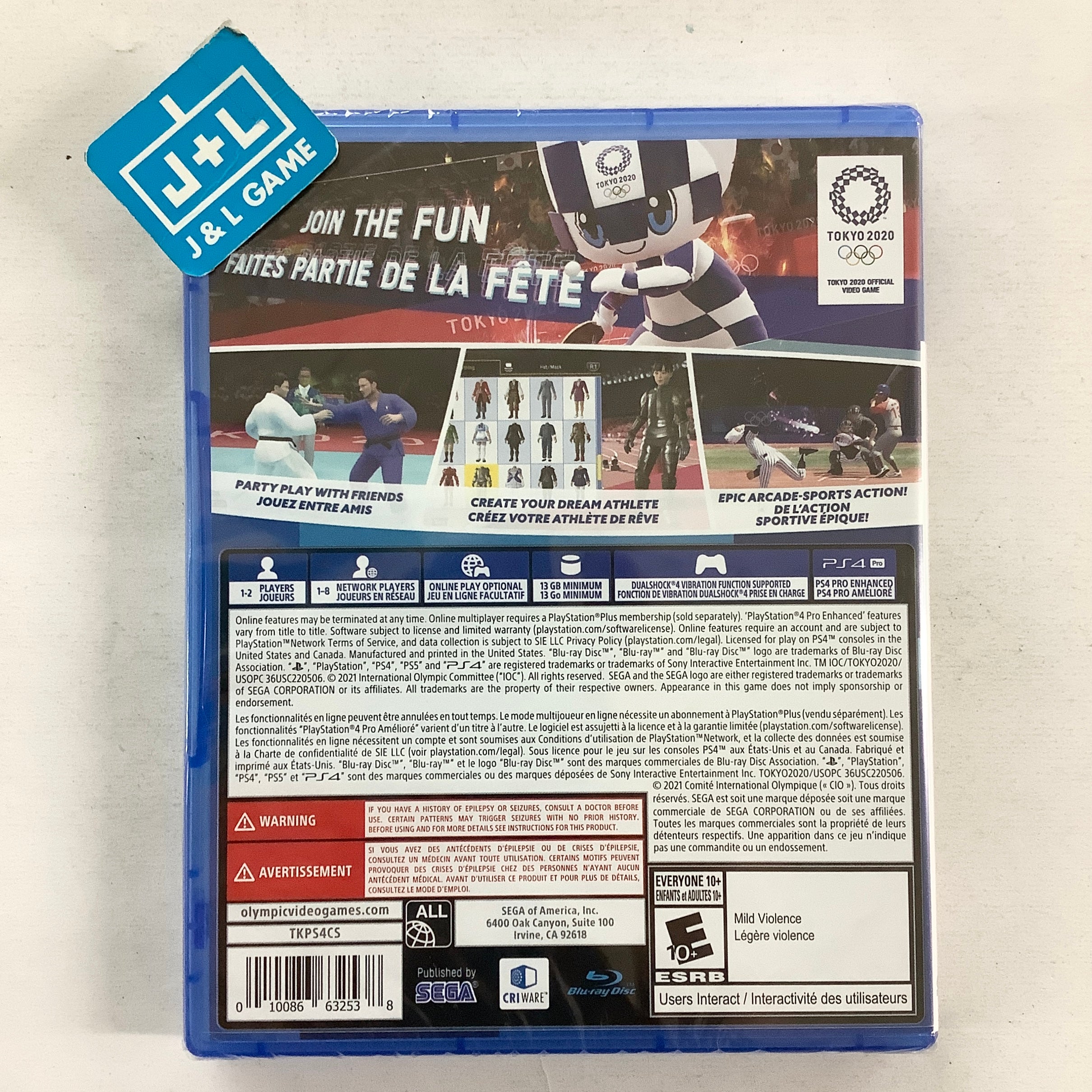 Olympic Games Tokyo 2020 - (PS4) PlayStation 4 Video Games SEGA
