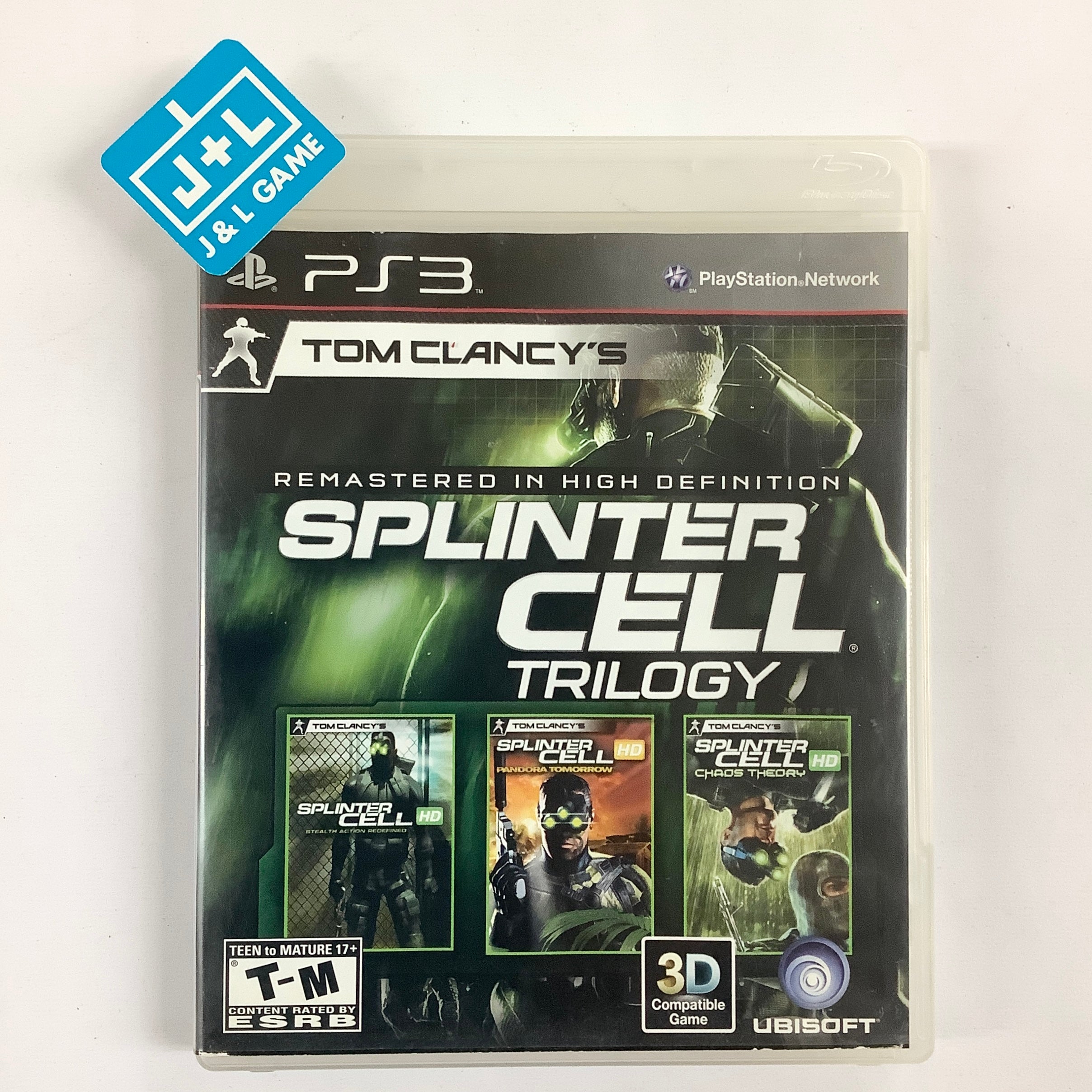 Tom Clancy's Splinter Cell Classic Trilogy HD - (PS3) PlayStation 3 [Pre-Owned] Video Games Ubisoft   