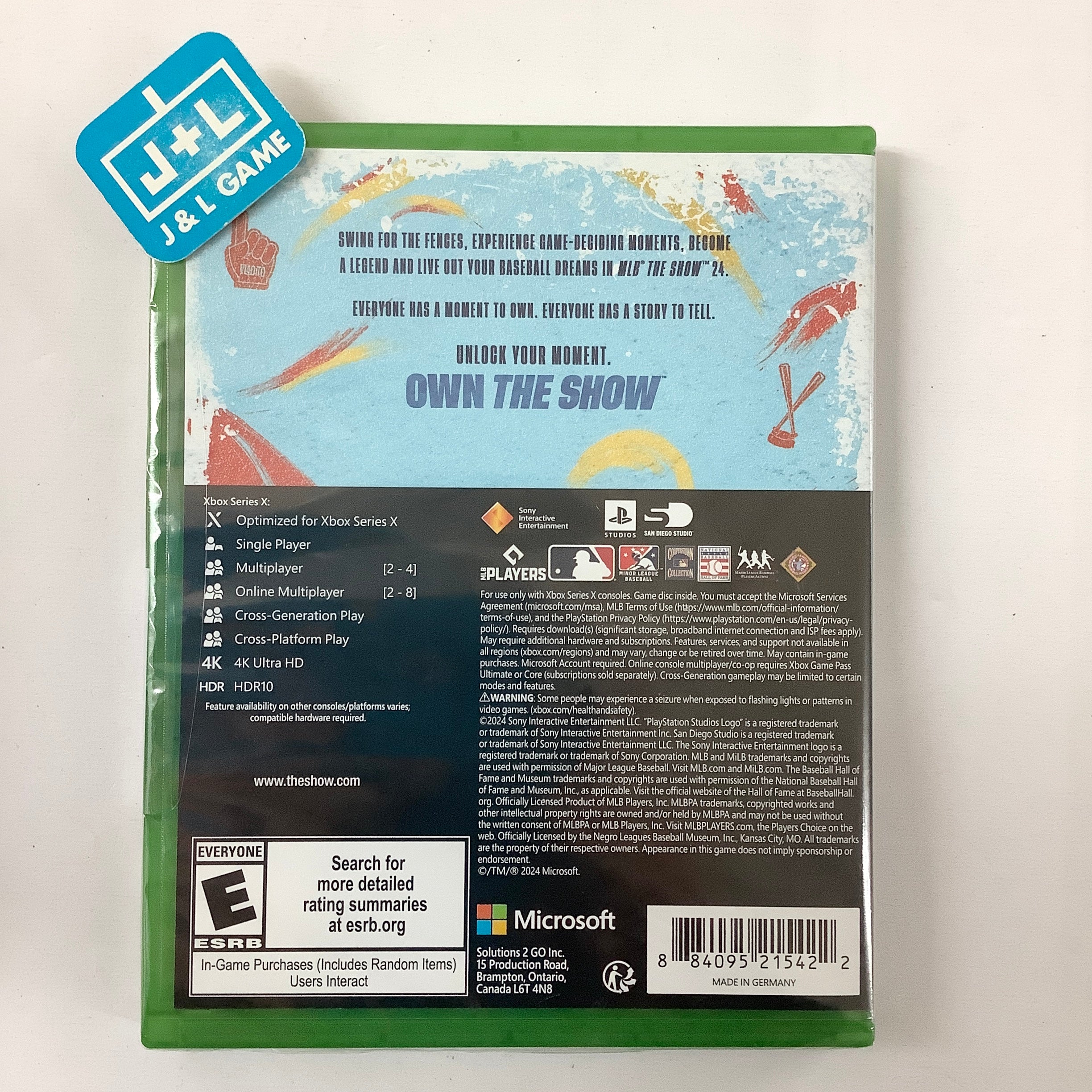 MLB The Show 24 - (XSX) Xbox Series X Video Games MLB AM   