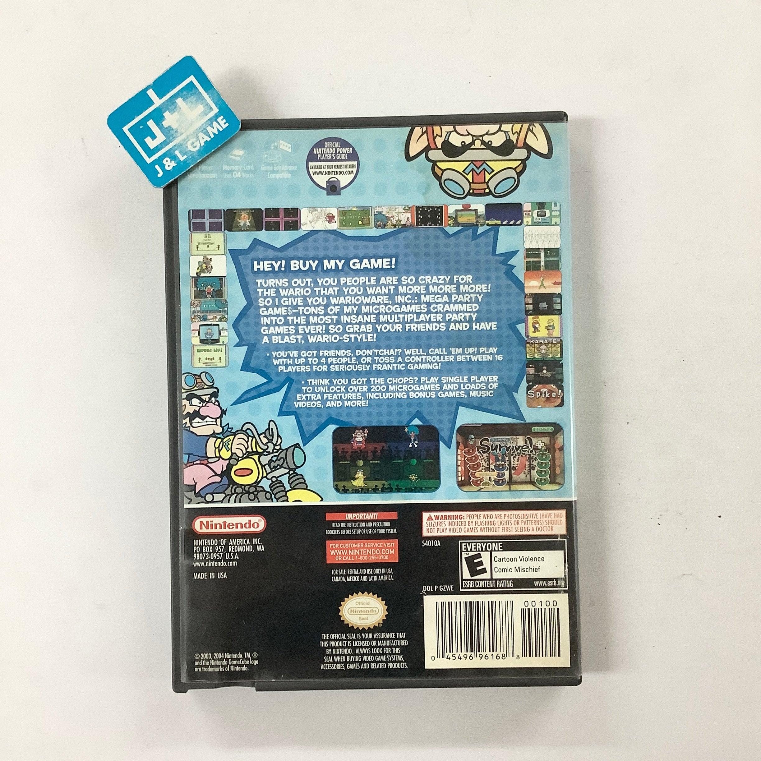 WarioWare, Inc.: Mega Party Game - (GC) GameCube [Pre-Owned] Video Games Nintendo   