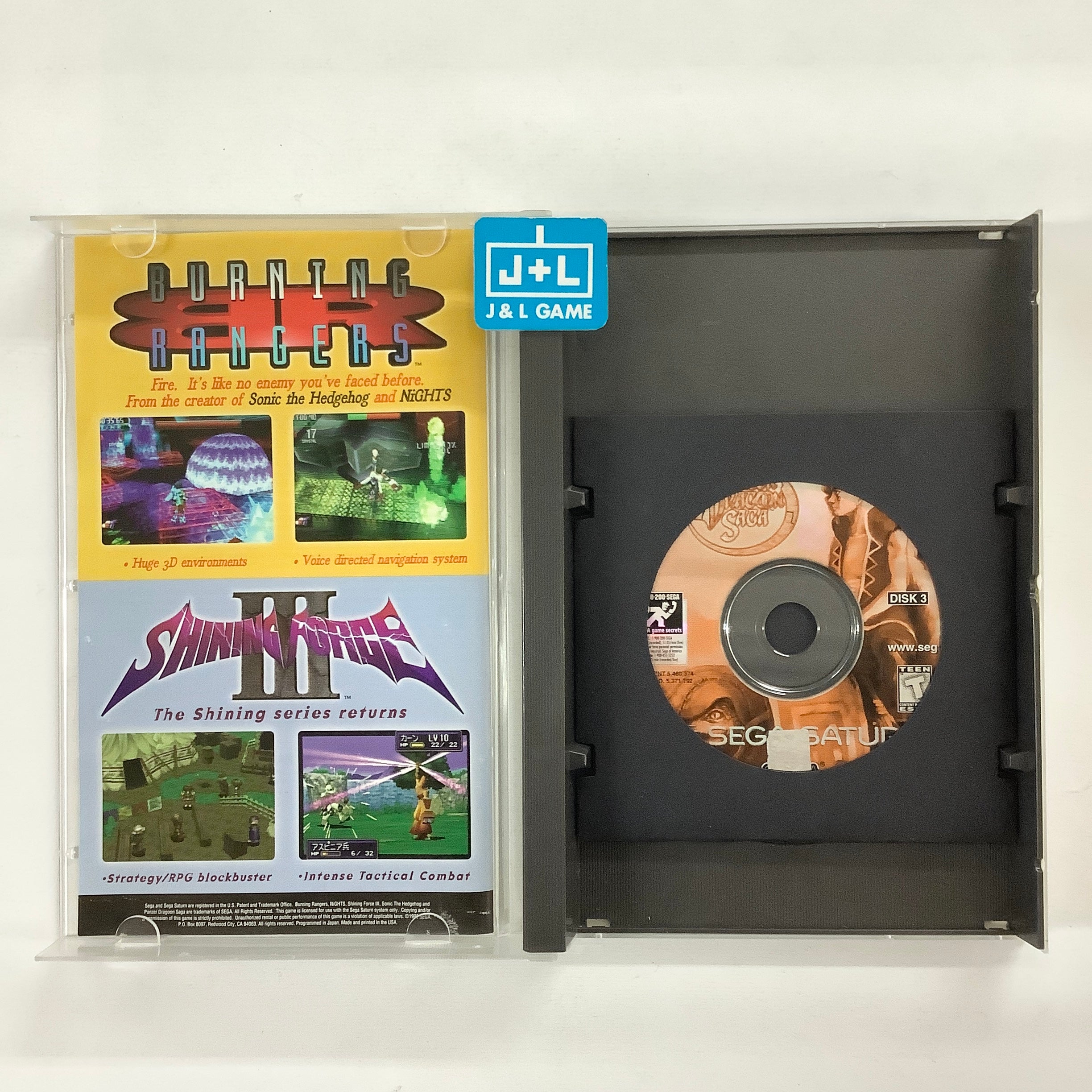 Panzer Dragoon Saga - (SS) SEGA Saturn [Pre-Owned] Video Games Sega   