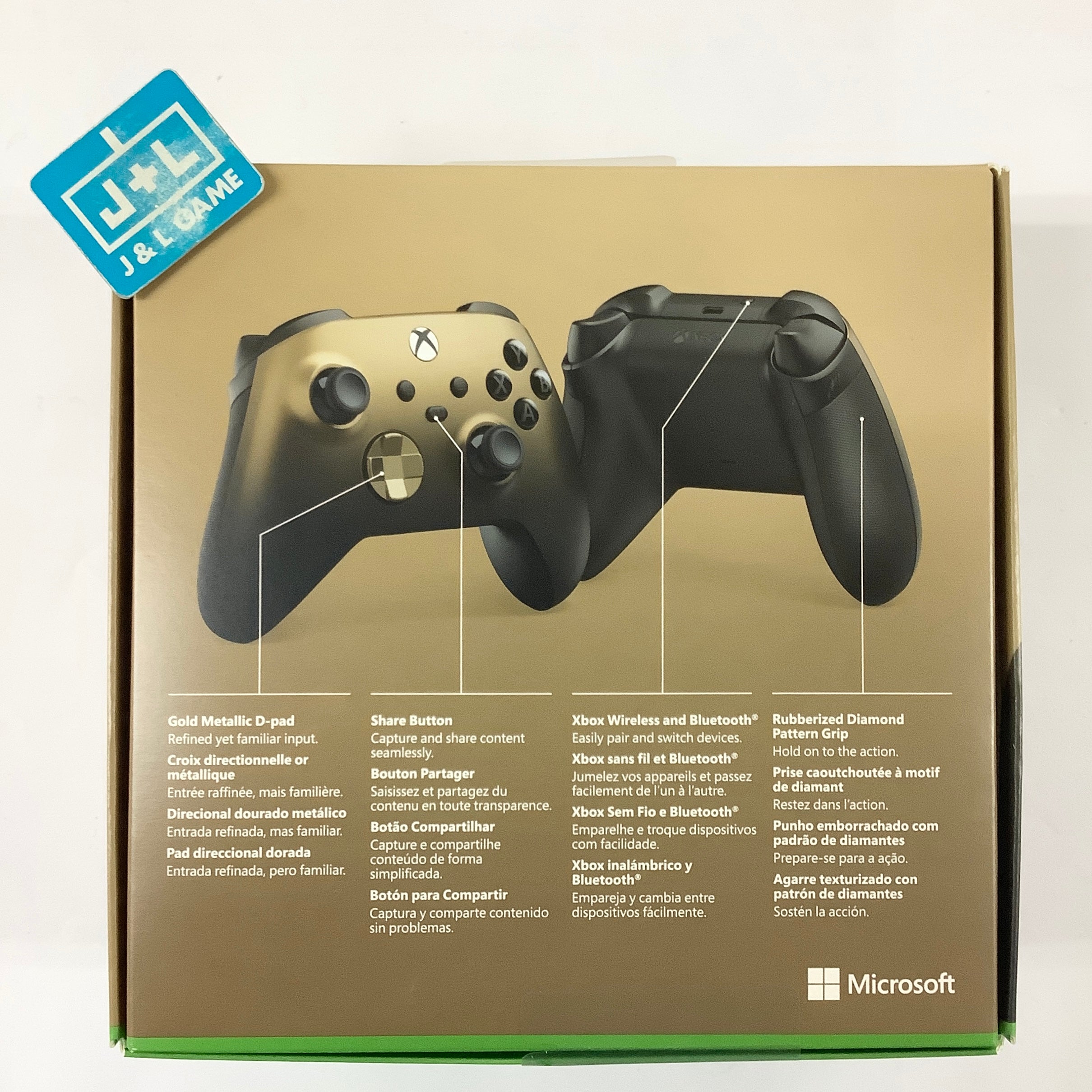 Microsoft Xbox Series X Wireless Controller (Gold Shadow) - (XSX) Xbox Series X Accessories Xbox   
