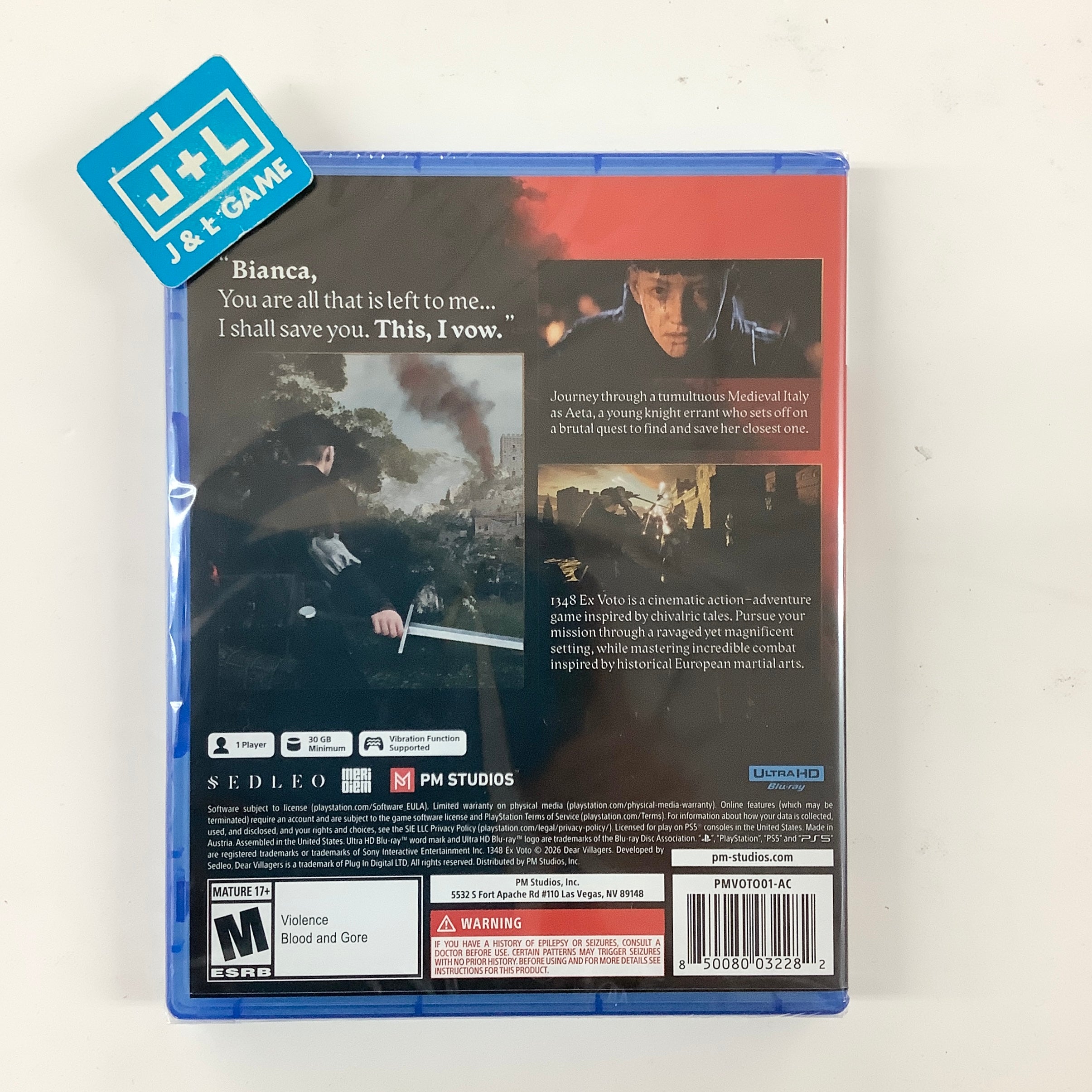 1348 Ex Voto - (PS5) PlayStation 5 Video Games PM Studios