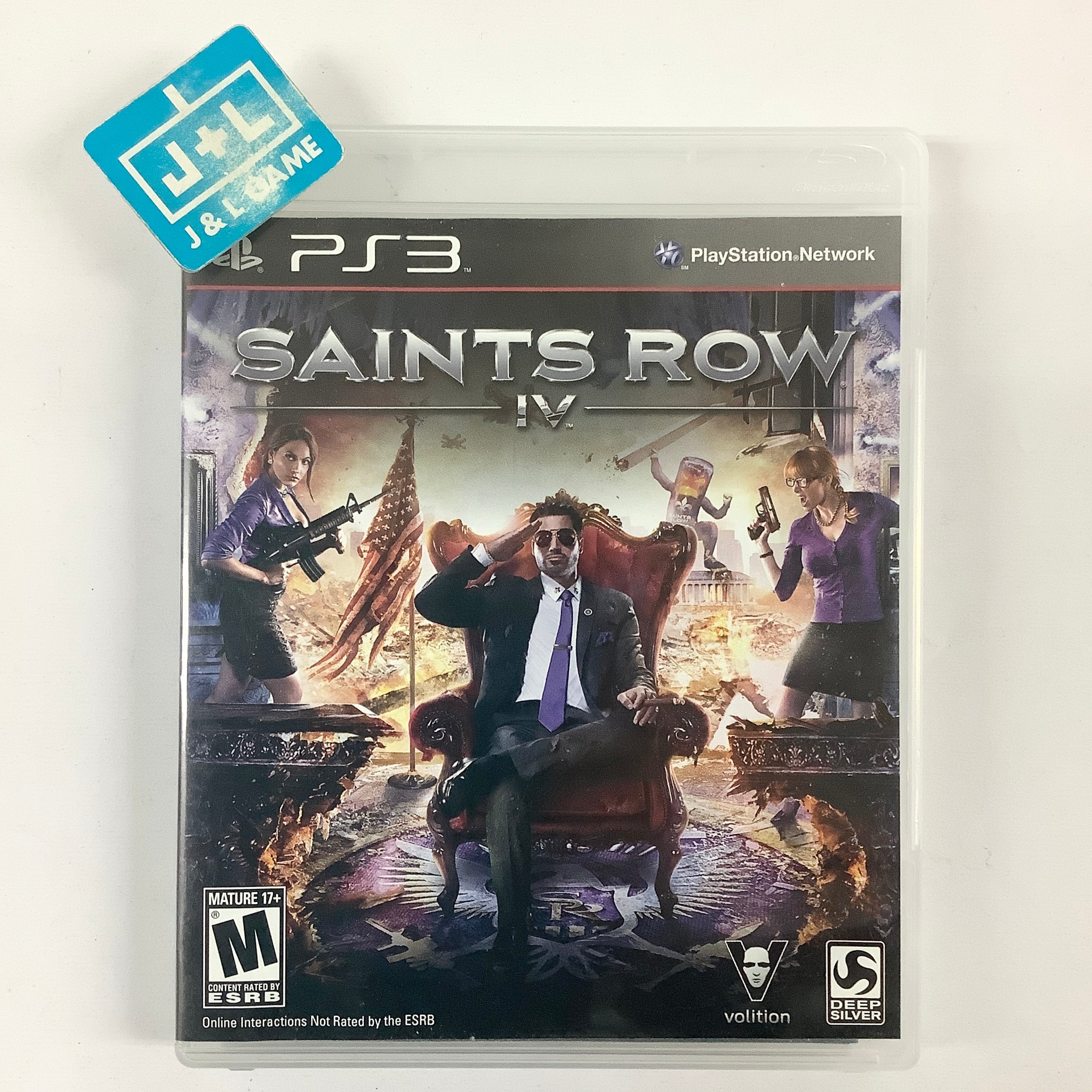 Saints Row IV - (PS3) PlayStation 3 [Pre-Owned] Video Games THQ   