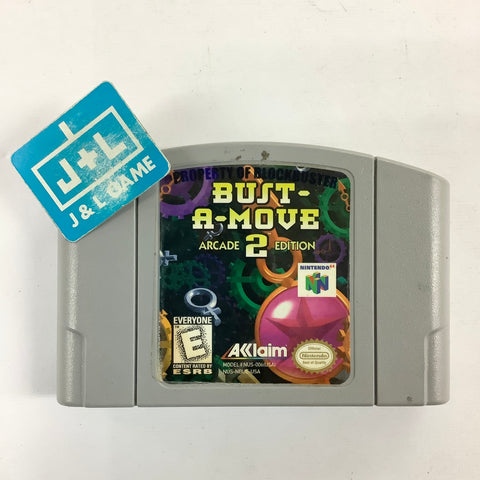 Bust-A-Move 2: Arcade Edition - (N64) Nintendo 64 [Pre-Owned] Video Games Acclaim   