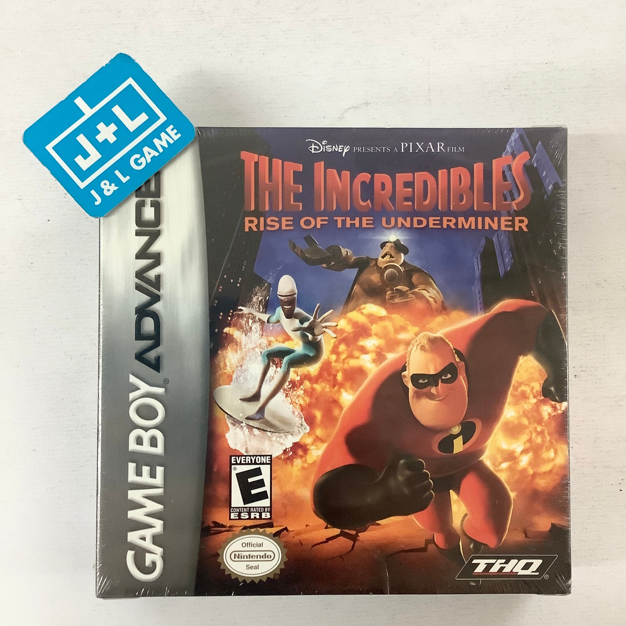 The Incredibles: Rise of the Underminer - (GBA) Game Boy Advance Video Games THQ   