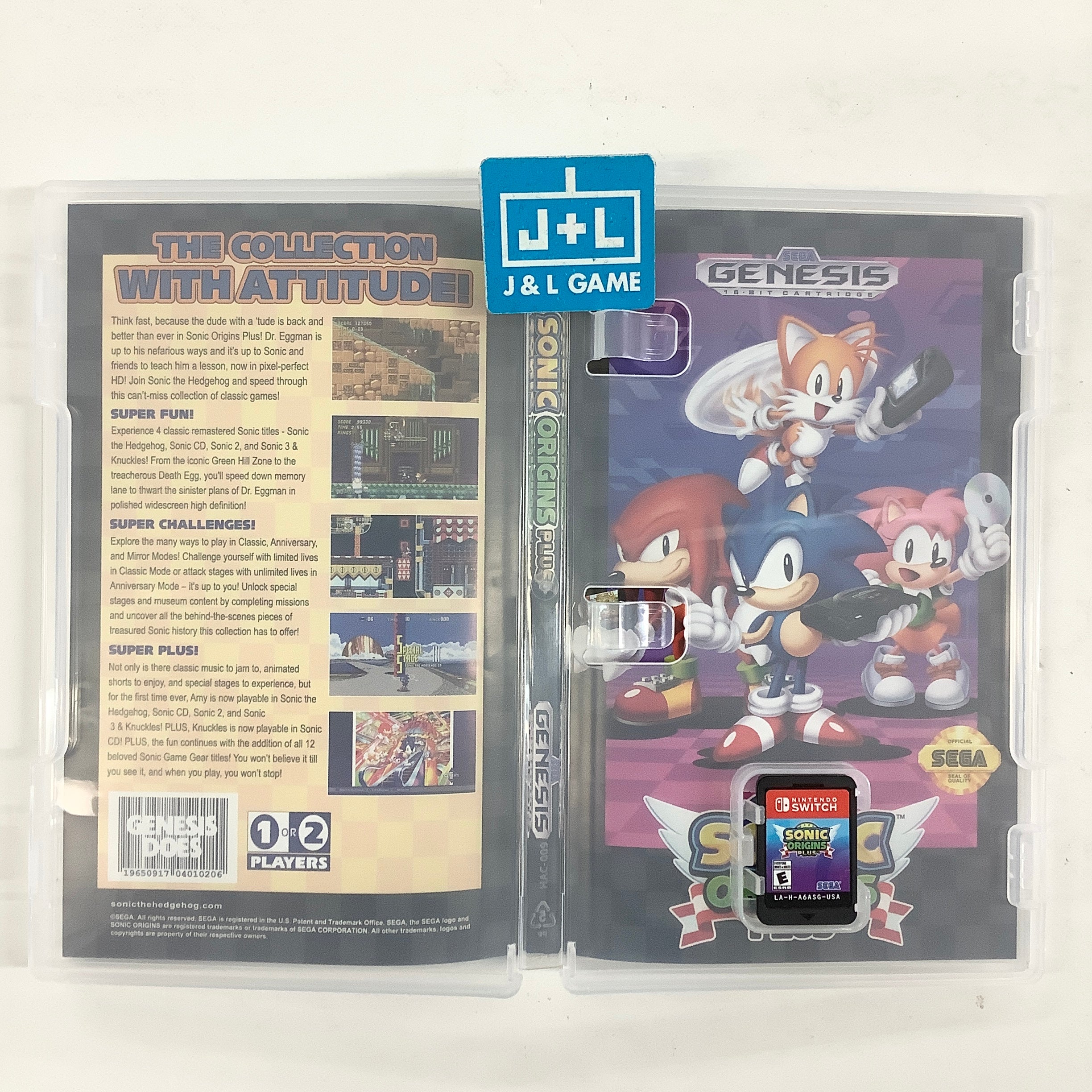 Sonic Origins Plus - (NSW) Nintendo Switch [Pre-Owned] Video Games SEGA