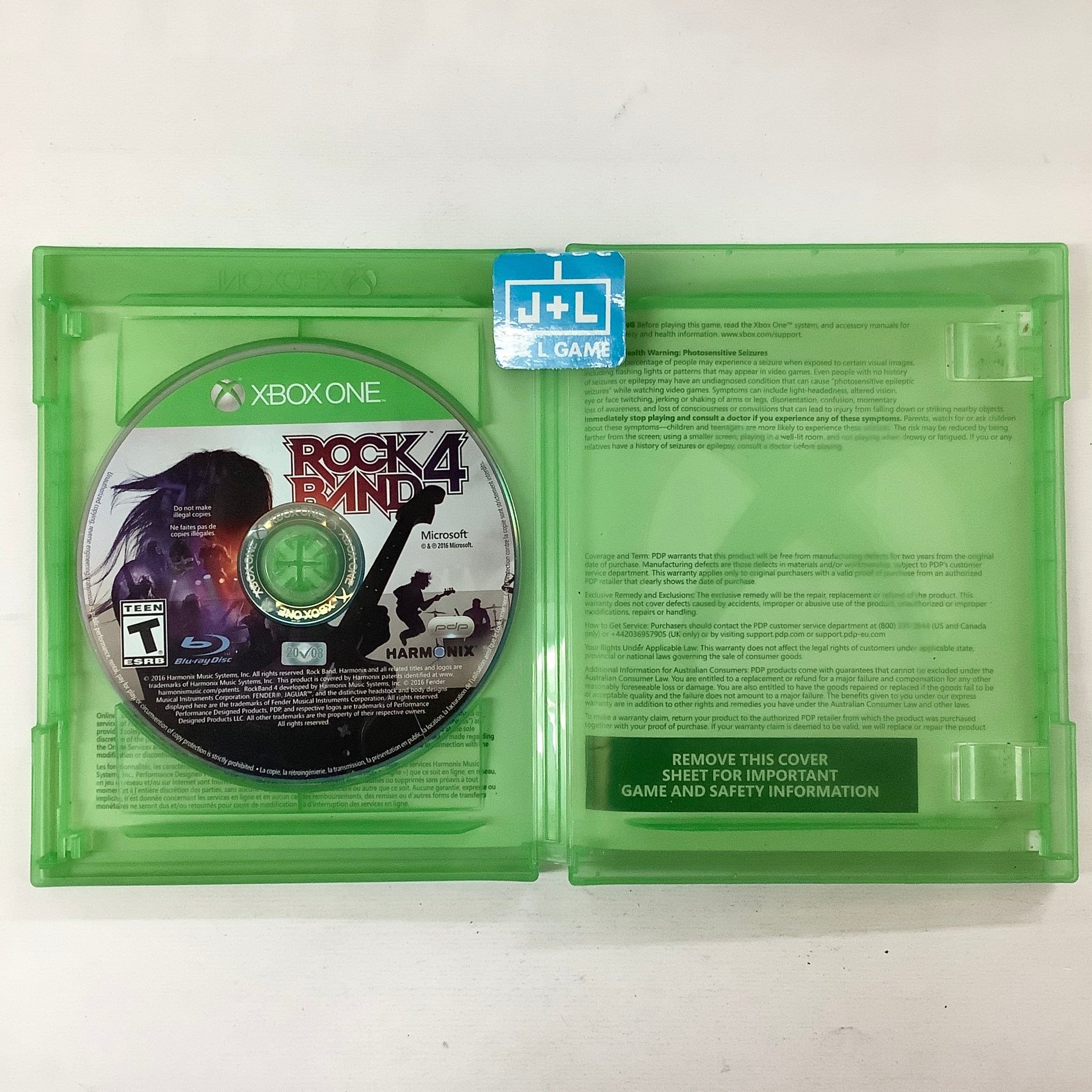 Rock Band 4 (Rivals Bundle) (Game Only) - (XB1) Xbox One [Pre