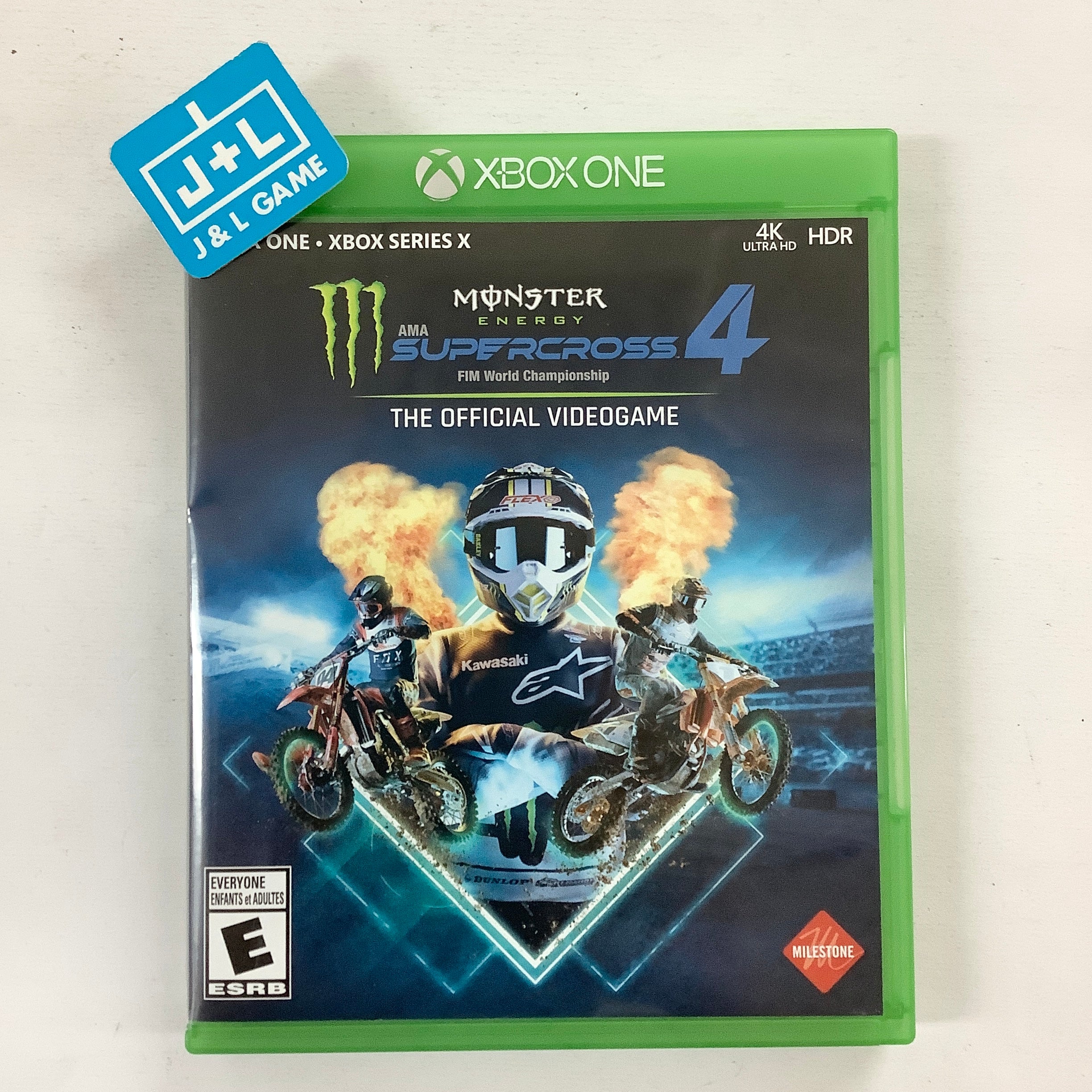 Monster Energy Supercross: The Official Videogame 4 - (XSX) Xbox Series X [Pre-Owned] Video Games Deep Silver   
