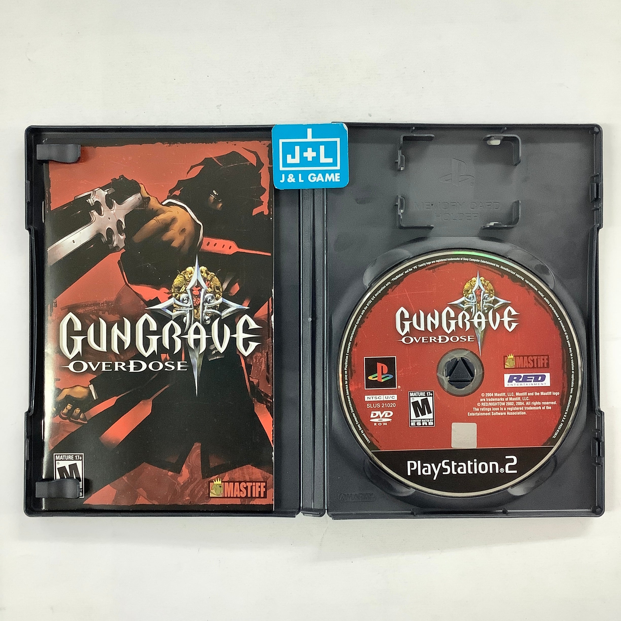 Gungrave Overdose - (PS2) PlayStation 2 [Pre-Owned] | J&L Game