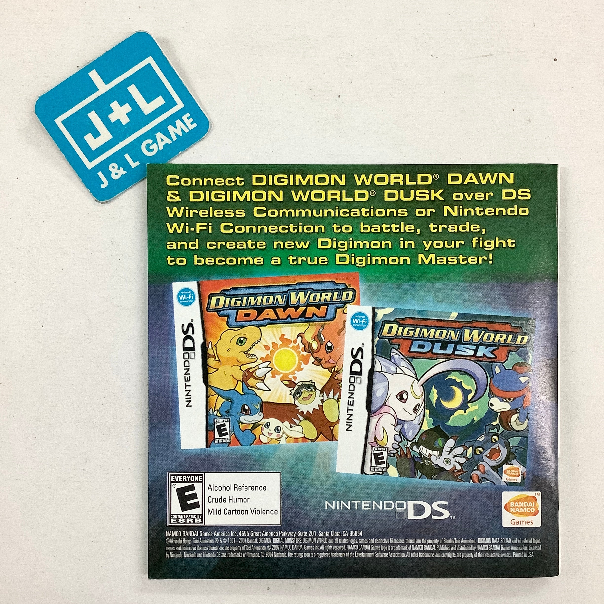 Digimon World: Dusk - (NDS) Nintendo DS [Pre-Owned] Video Games Bandai Namco Games