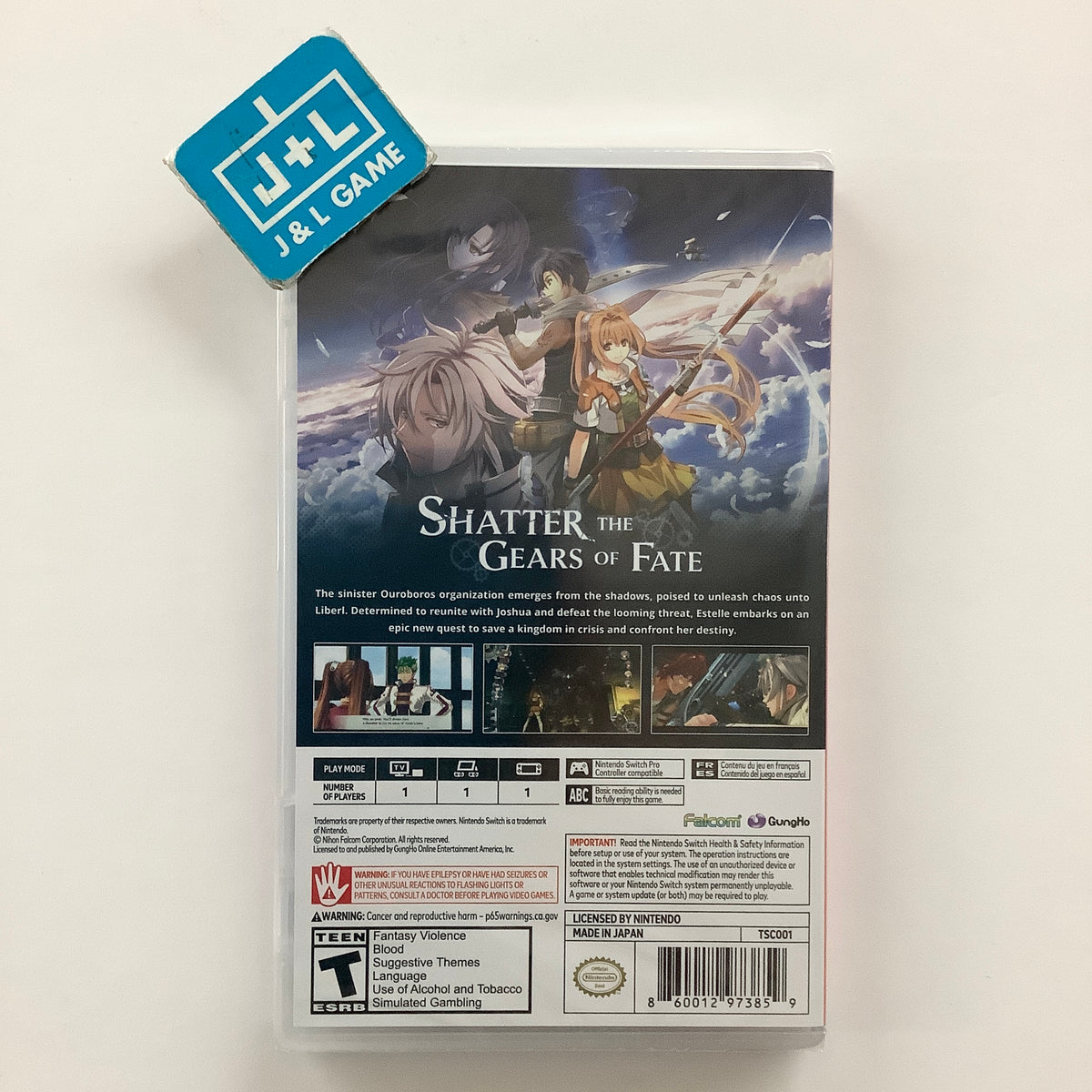 Trails in the Sky 2nd Chapter - (NSW) Nintendo Switch GungHo Online Entertainment, Inc.