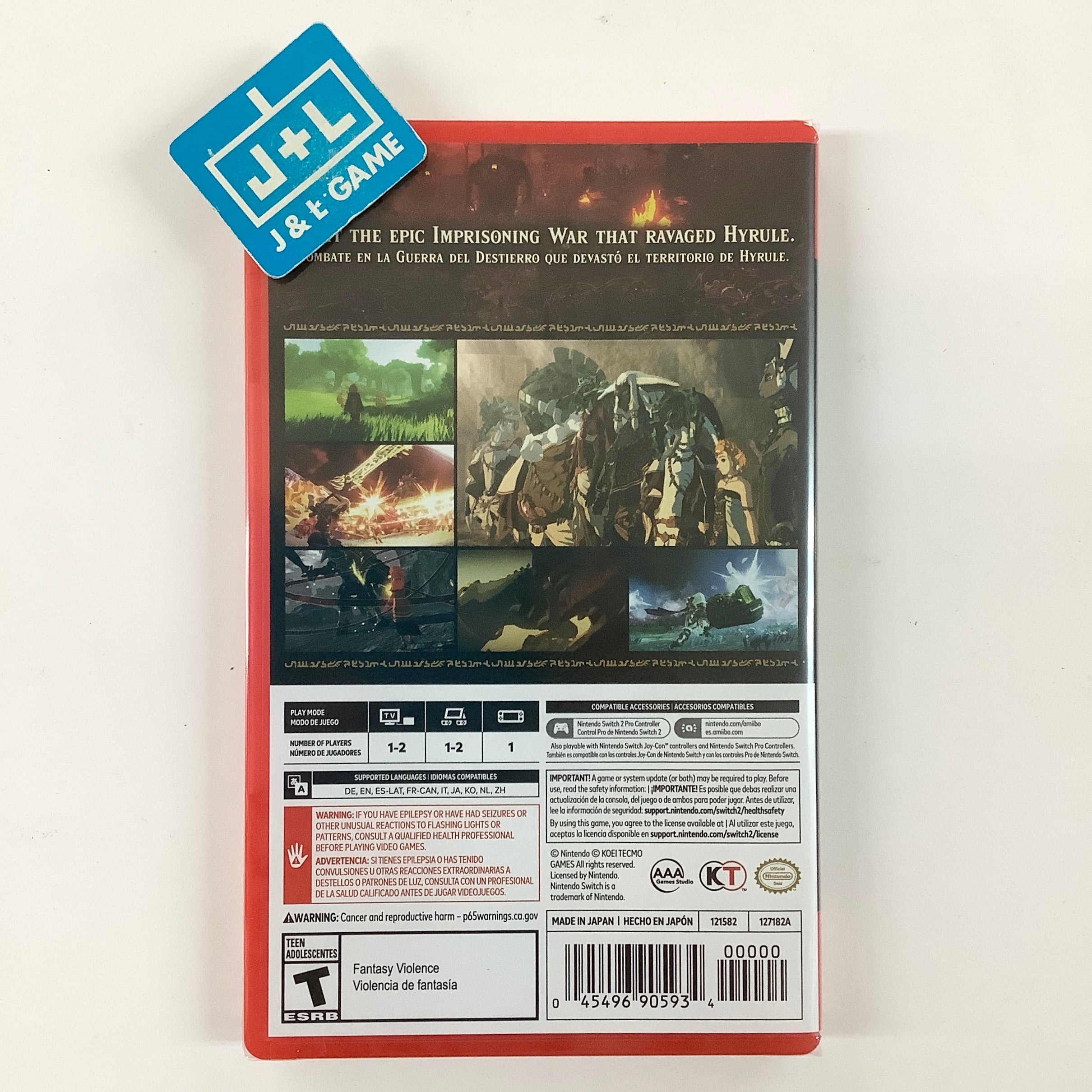 Hyrule Warriors: Age of Imprisonment - (NS2) Nintendo Switch 2