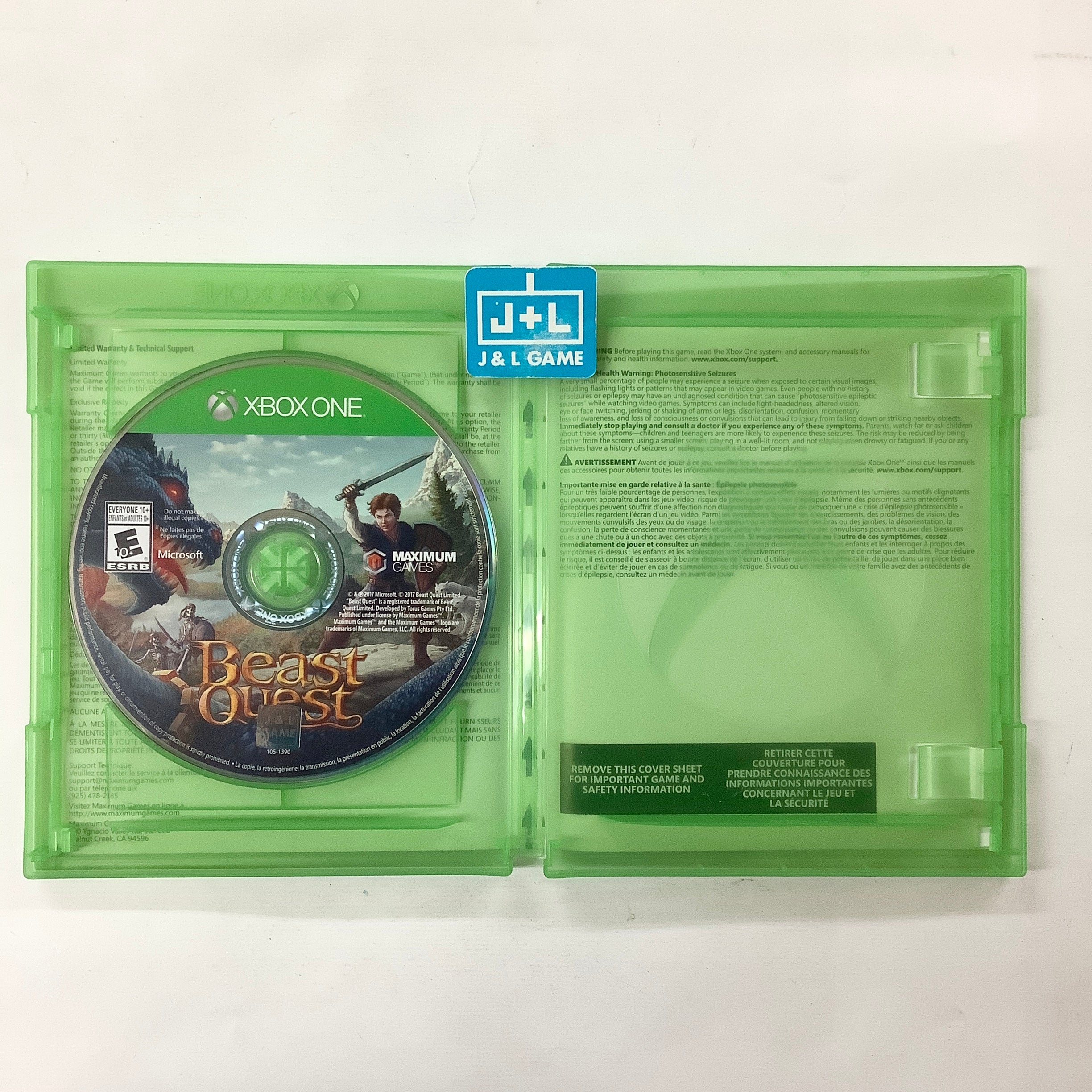 Beast Quest - (XB1) Xbox One [Pre-Owned] Video Games Maximum Games   