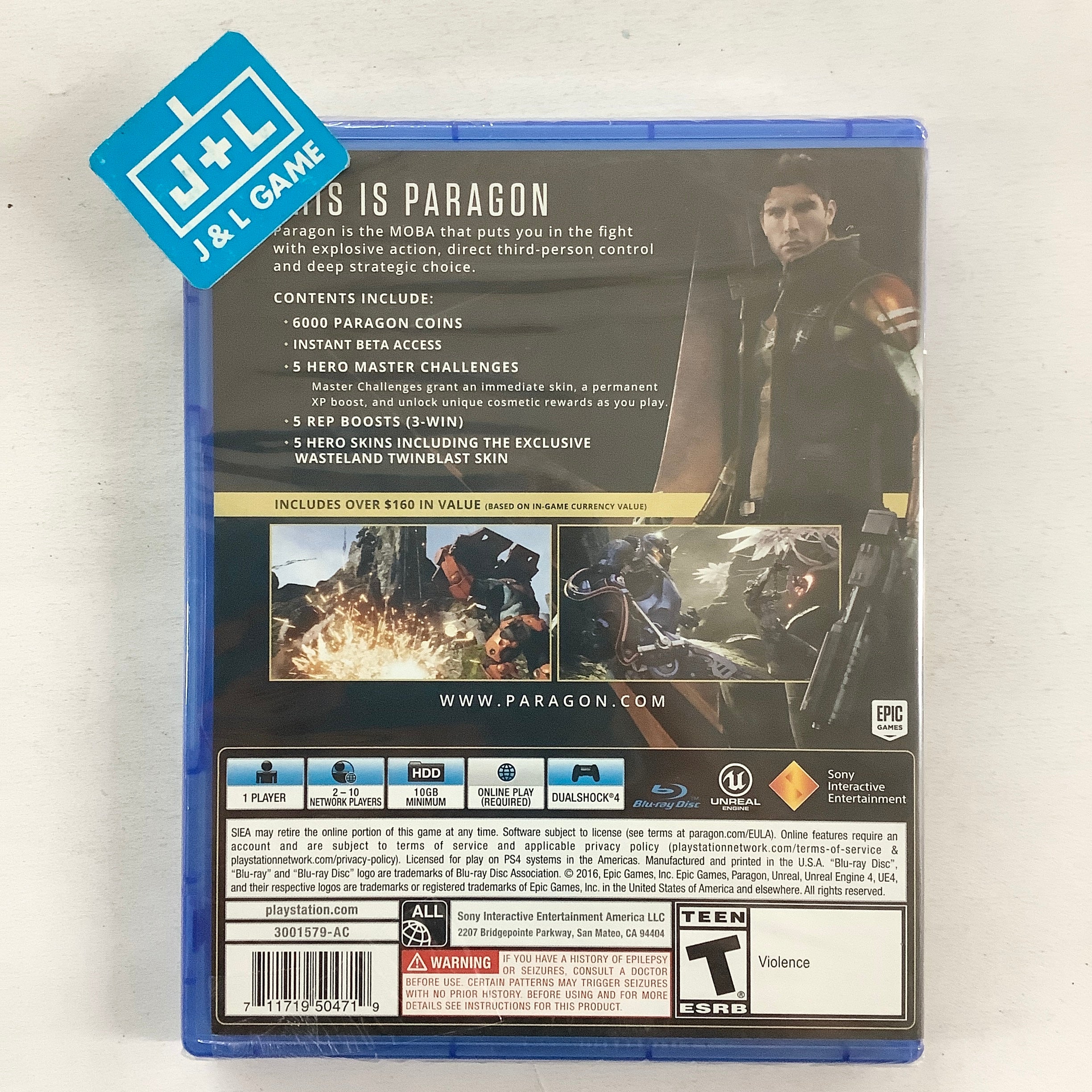 Paragon (The Essentials Edition) - PlayStation 4 Video Games Sony Interactive Entertainment