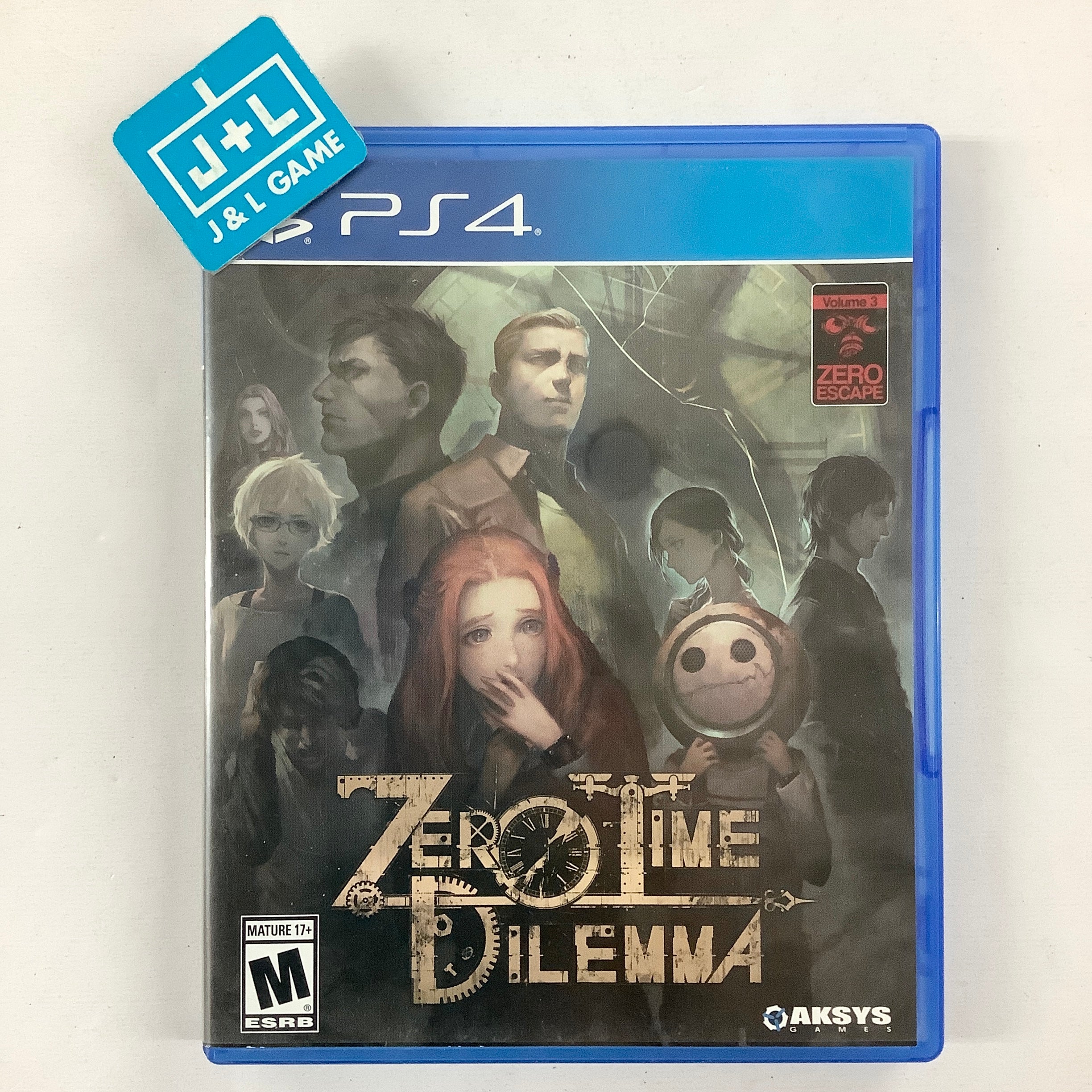 Zero Escape: Zero Time Dilemma - (PS4) PlayStation 4 [Pre-Owned] Video Games Aksys Games