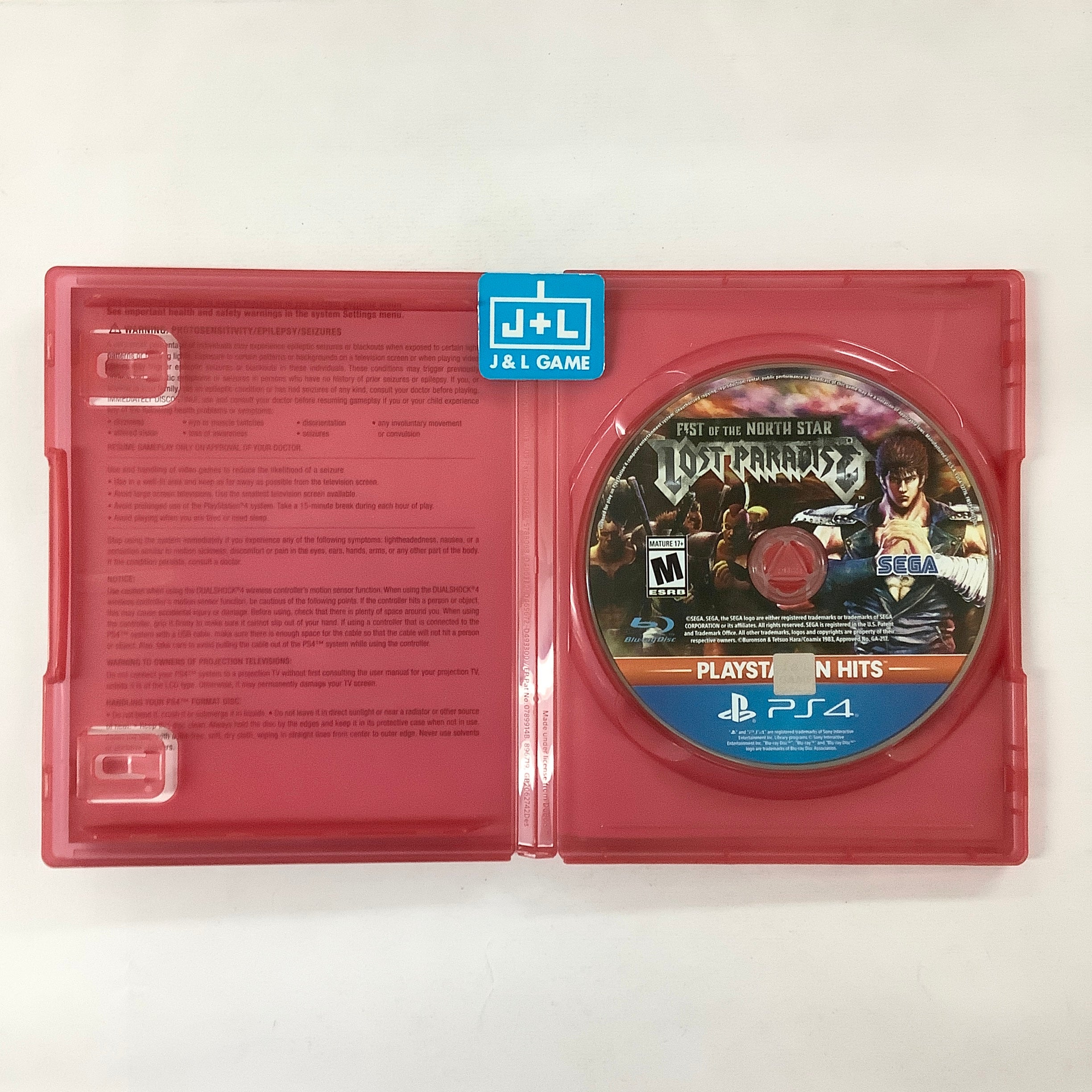 Fist of The North Star: Lost Paradise (PlayStation Hits) - (PS4