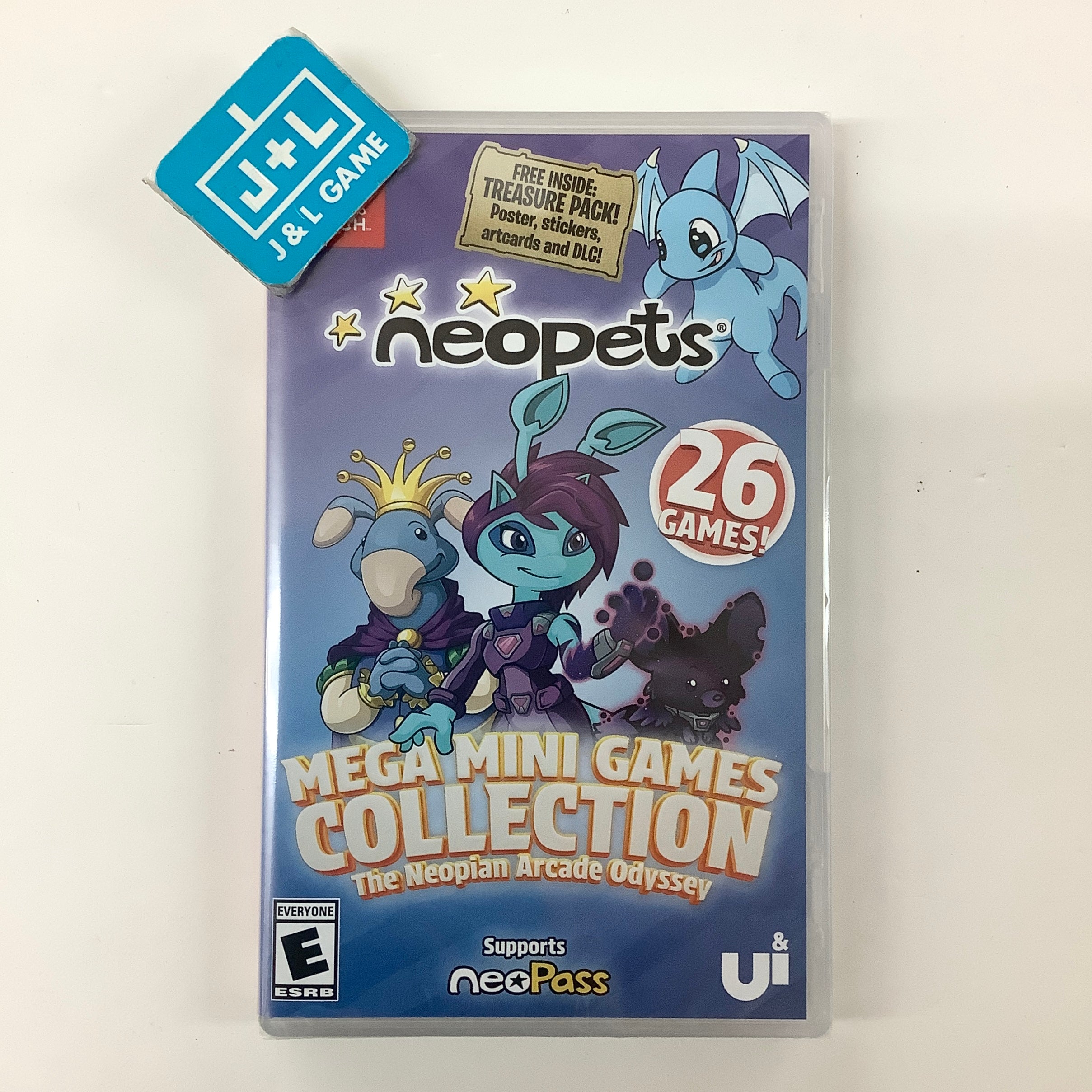 Neopets - Mega Mini Games Collection - The Neopian Arcade Odyssey - (NSW) Nintendo Switch