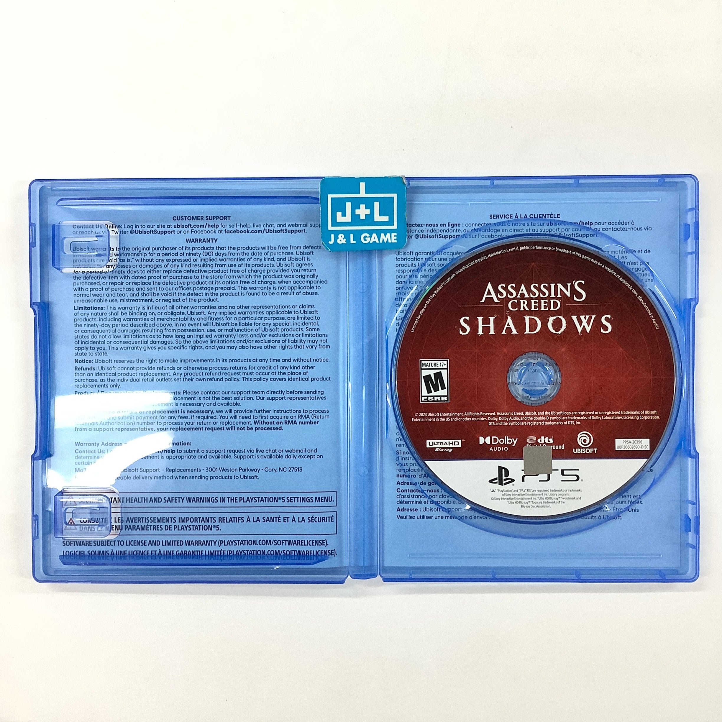 Assassin's Creed Shadows - (PS5) PlayStation 5 [Pre-Owned] Video Games Ubisoft