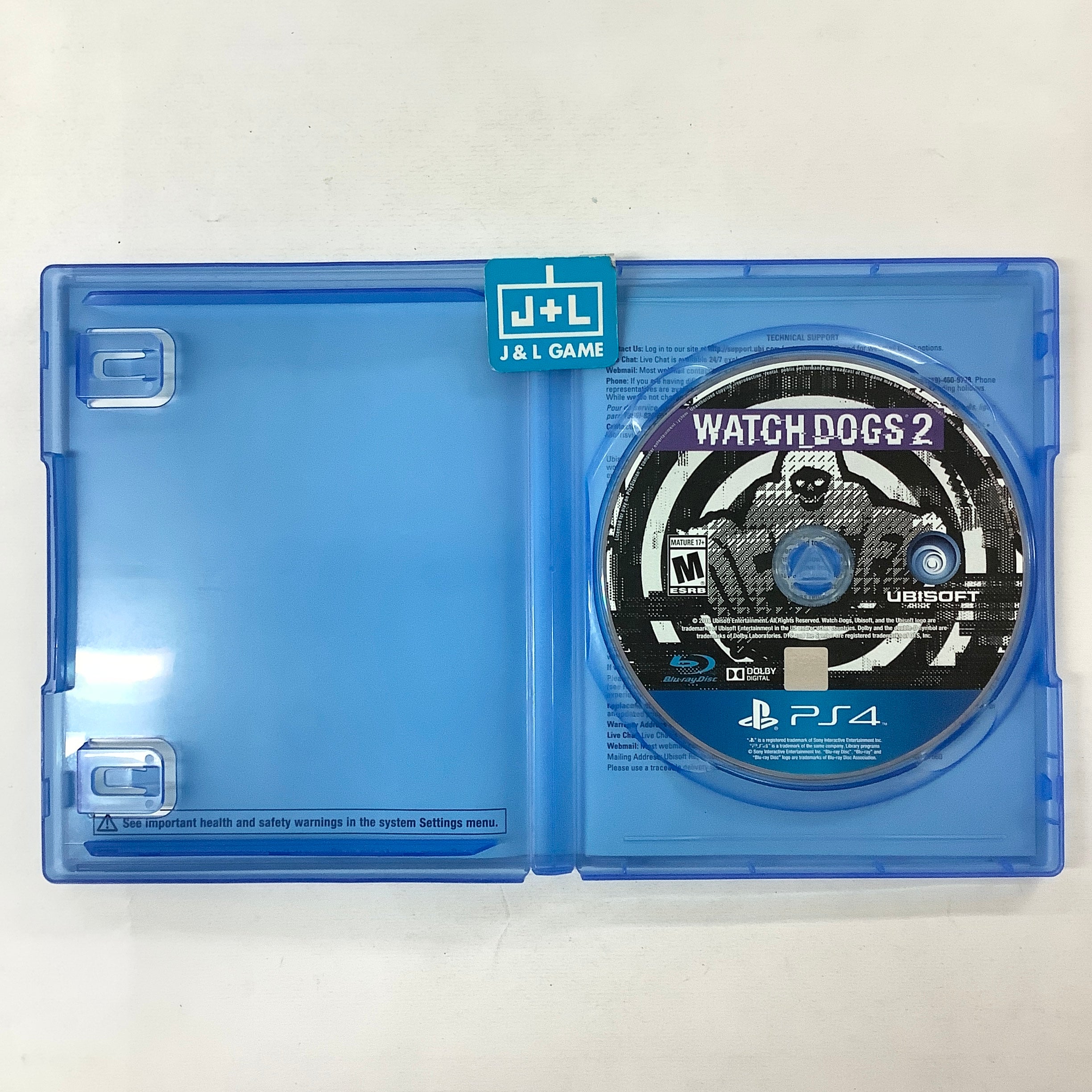 Watch Dogs 2 - (PS4) PlayStation 4 [Pre-Owned] Video Games Ubisoft