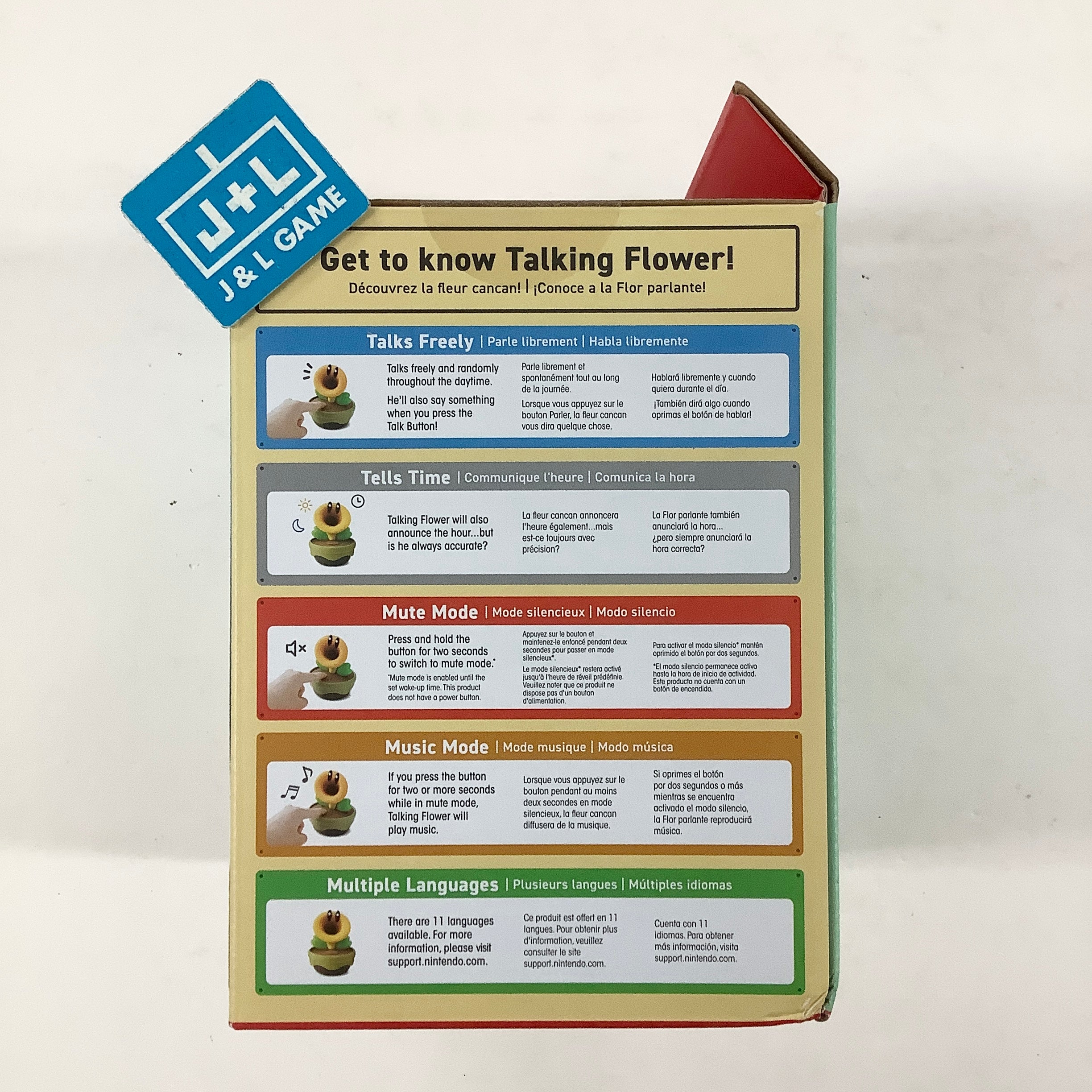 Nintendo Talking Flower TOYS Nintendo