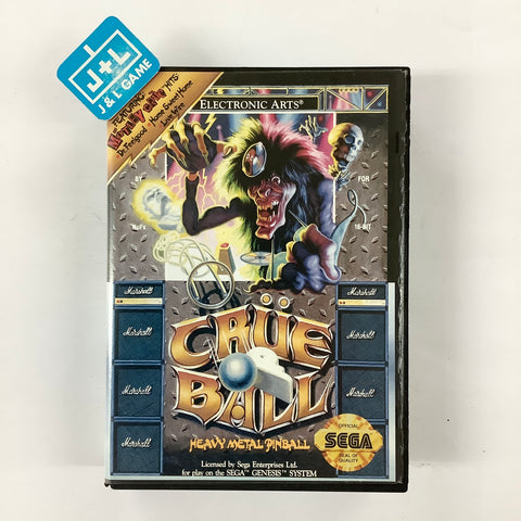 Crue Ball - (SG) SEGA Genesis [Pre-Owned] Video Games Electronic Arts   