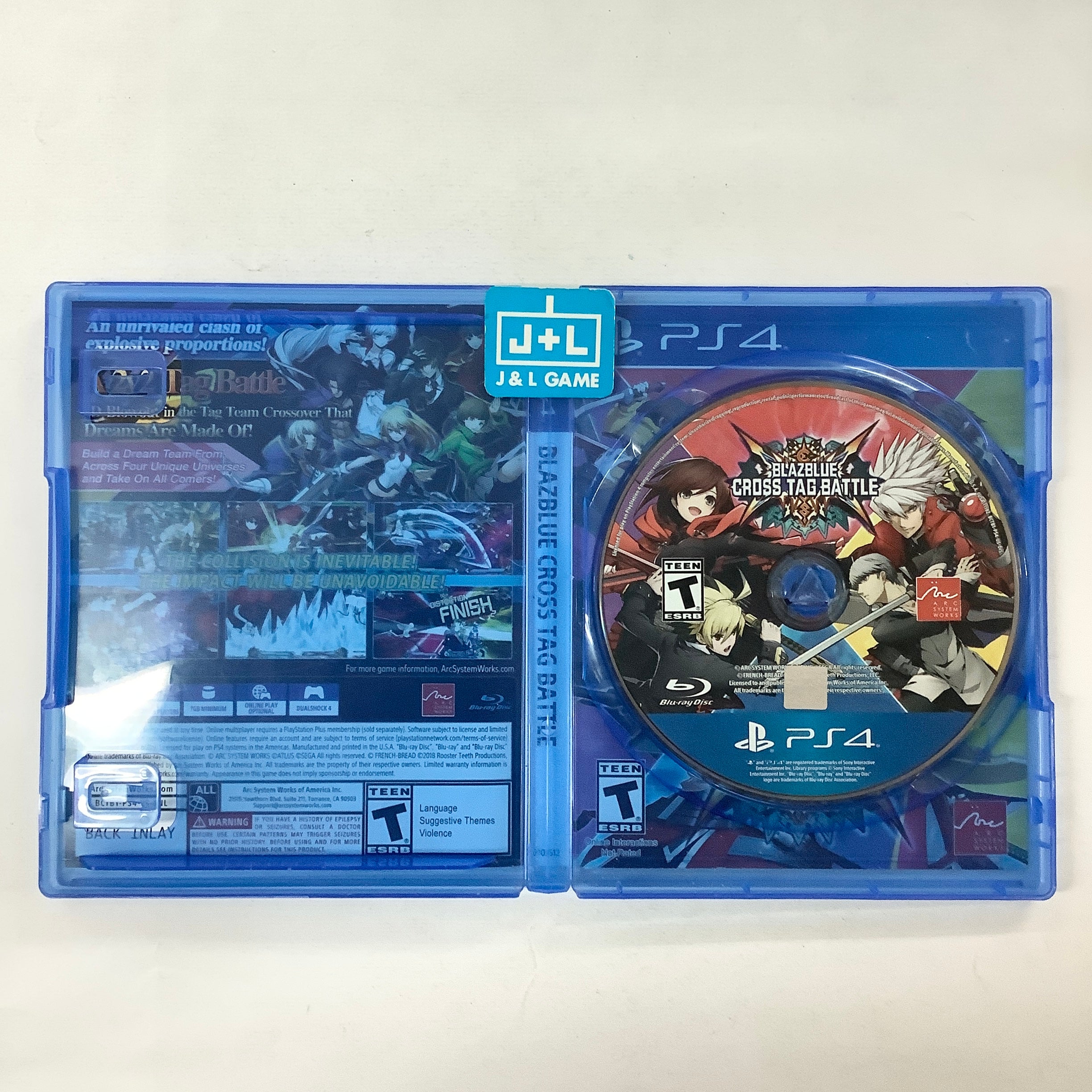 BlazBlue: Cross Tag Battle - (PS4) PlayStation 4 [Pre-Owned] Video Games Arc System Works   
