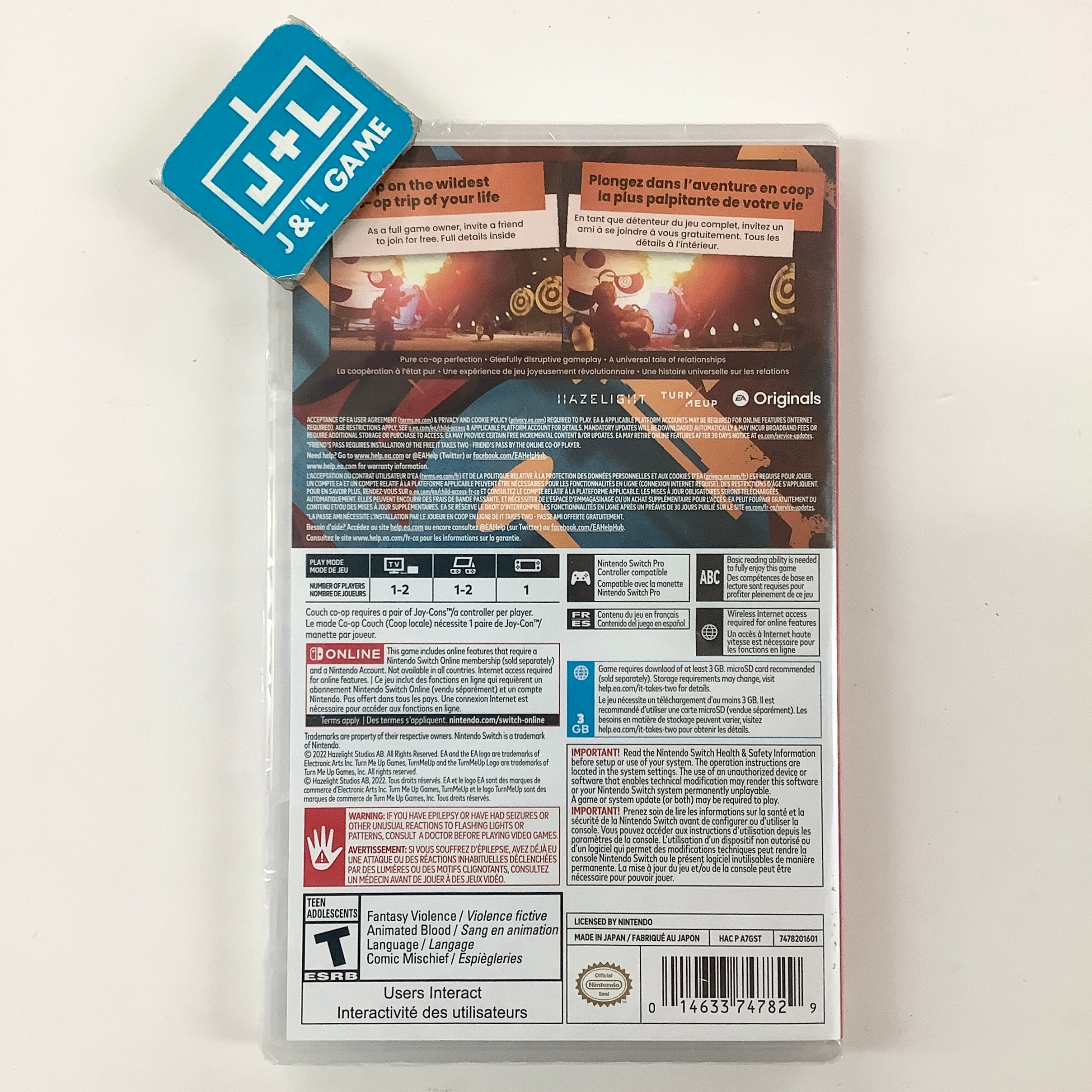 It Takes Two - (NSW) Nintendo Switch Video Games Electronic Arts