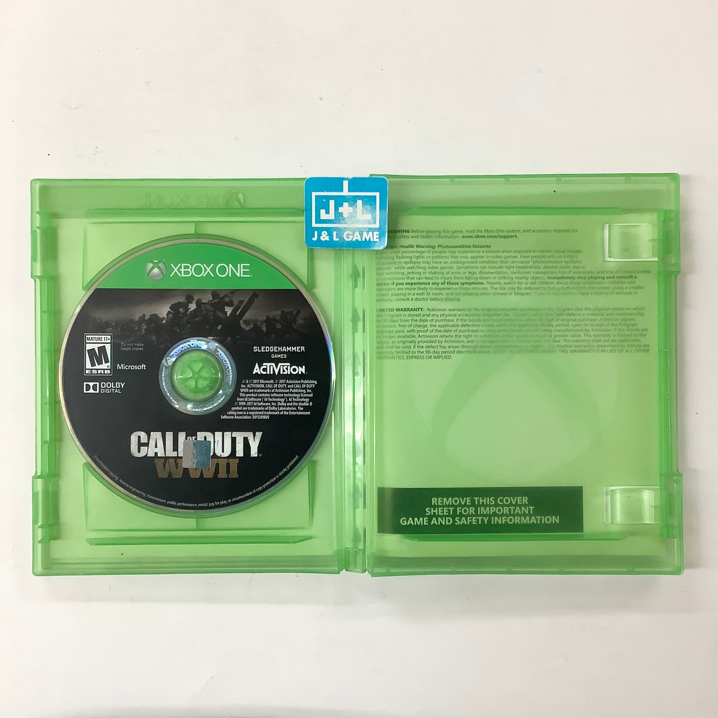 Call of Duty: WWII - (XB1) Xbox One [Pre-Owned] Video Games ACTIVISION   