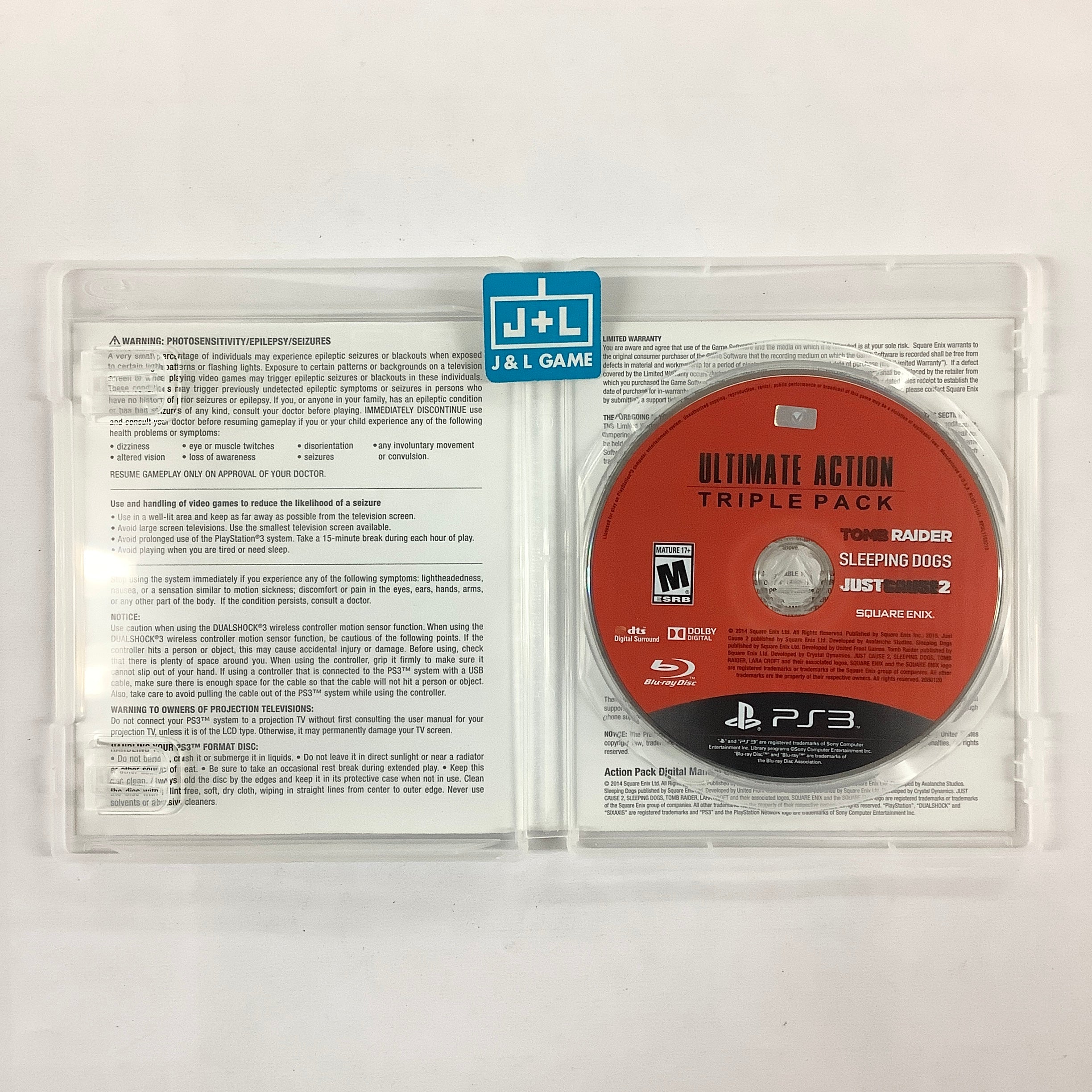 Ultimate Action Triple Pack - (PS3) PlayStation 3 [Pre-Owned