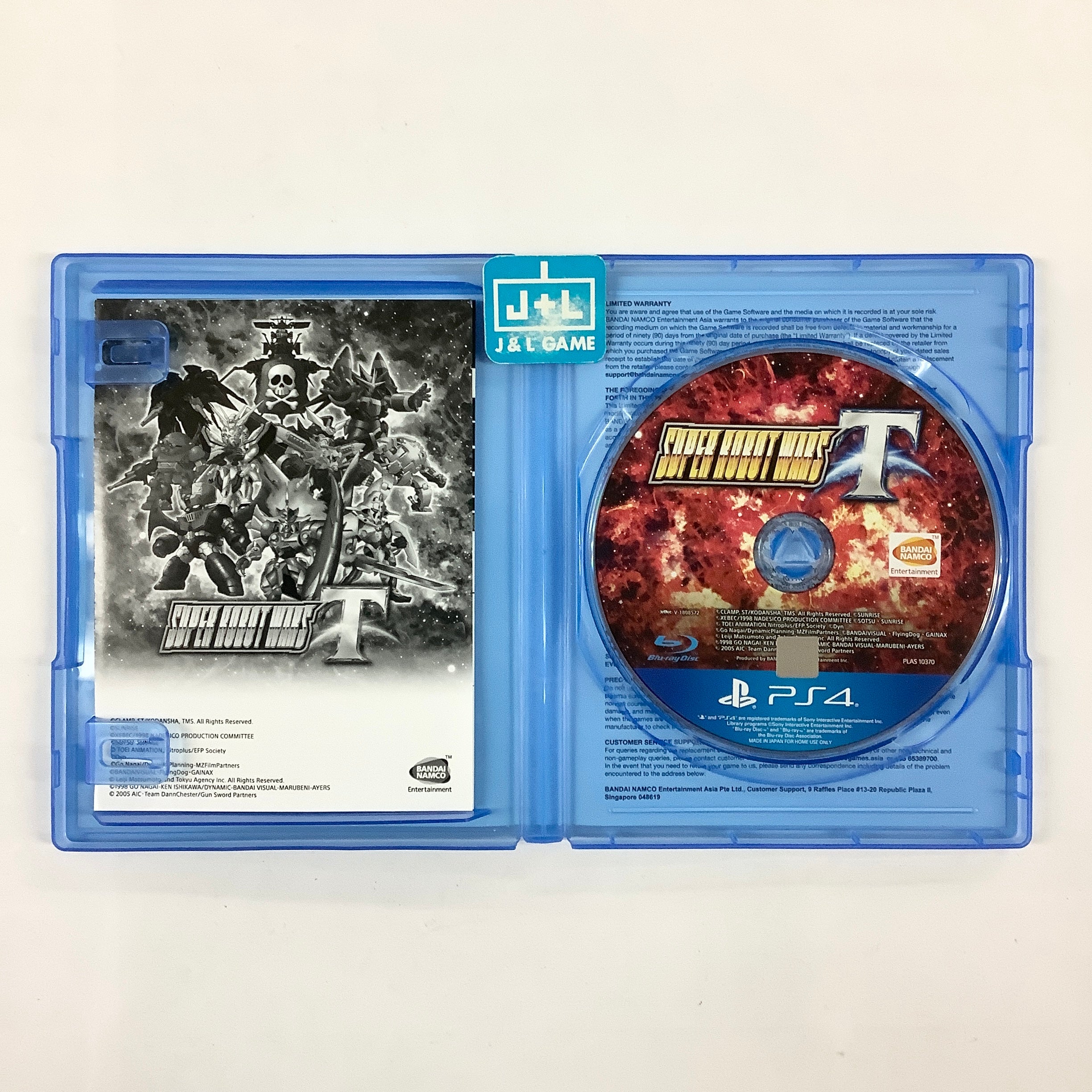 Super Robot Wars T (English Subtitles) - PlayStation 4 [Pre-Owned] (Asia Import) Video Games Bandai Namco Asia   