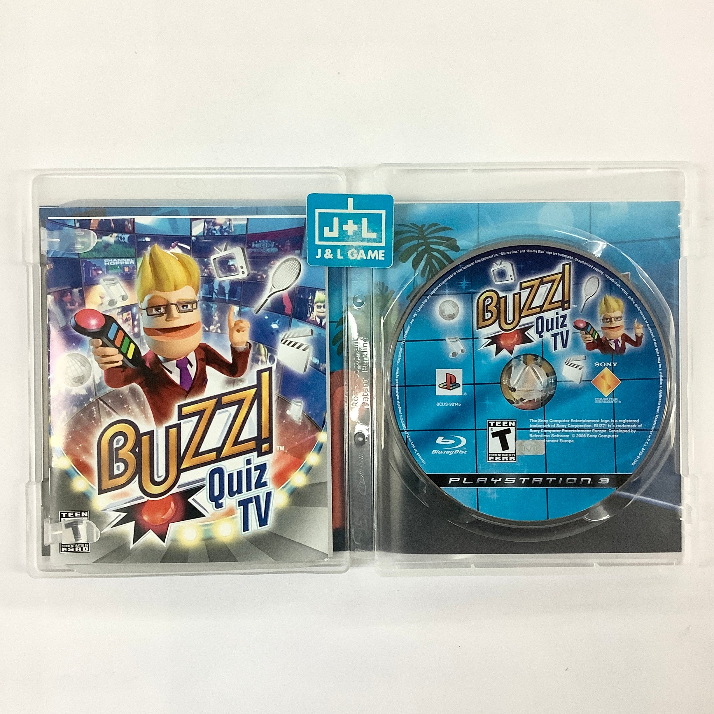 Buzz! Quiz TV - (PS3) PlayStation 3 [Pre-Owned] Video Games SCEA   