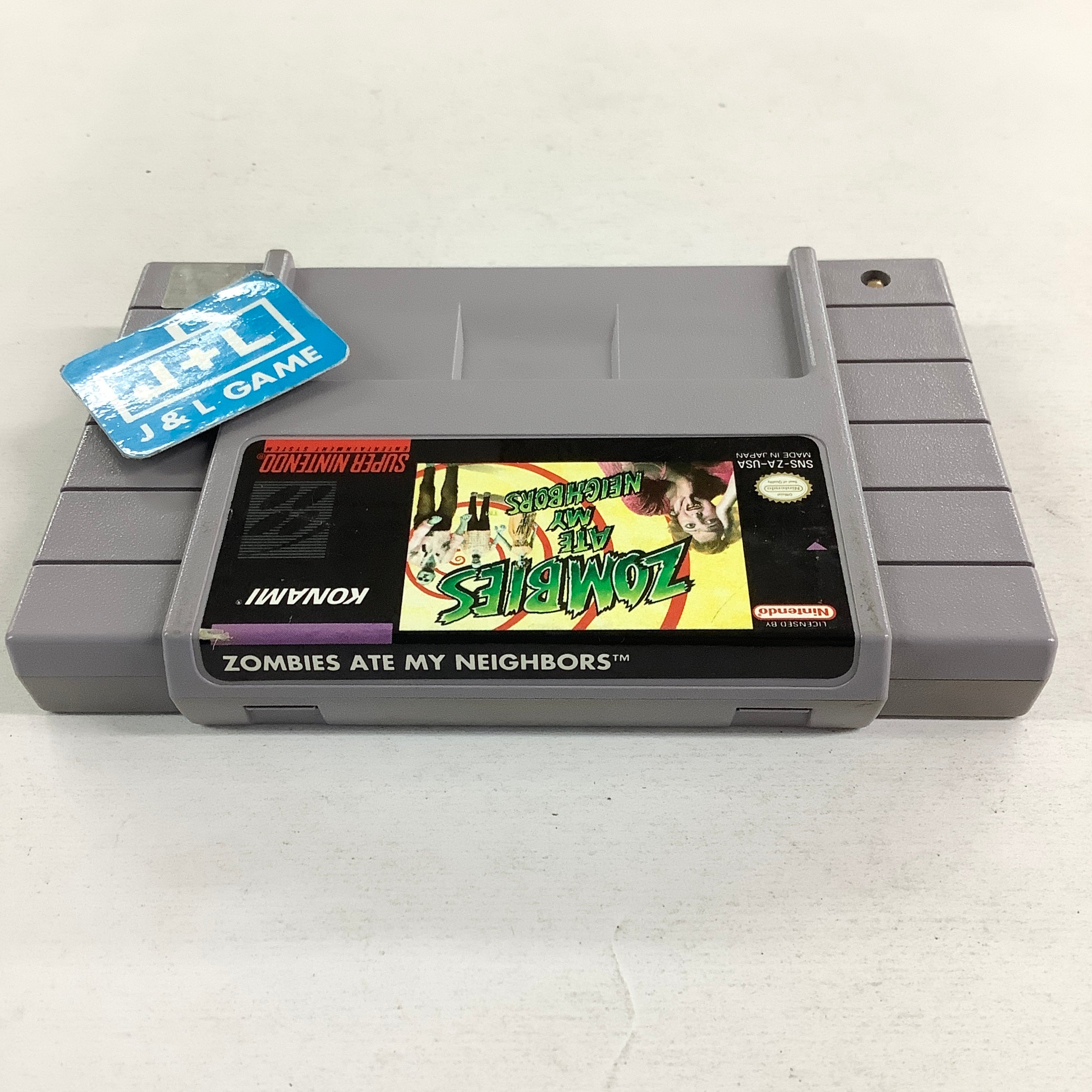 Zombies Ate My Neighbors - (SNES) Super Nintendo [Pre-Owned] Video Games Konami