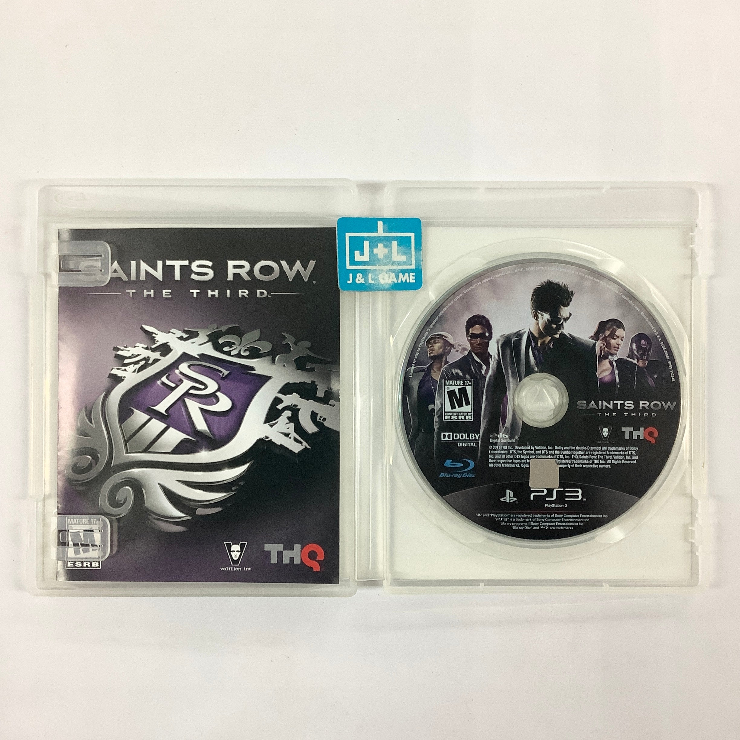 Saints Row: The Third - (PS3) PlayStation 3 [Pre-Owned] Video Games THQ   