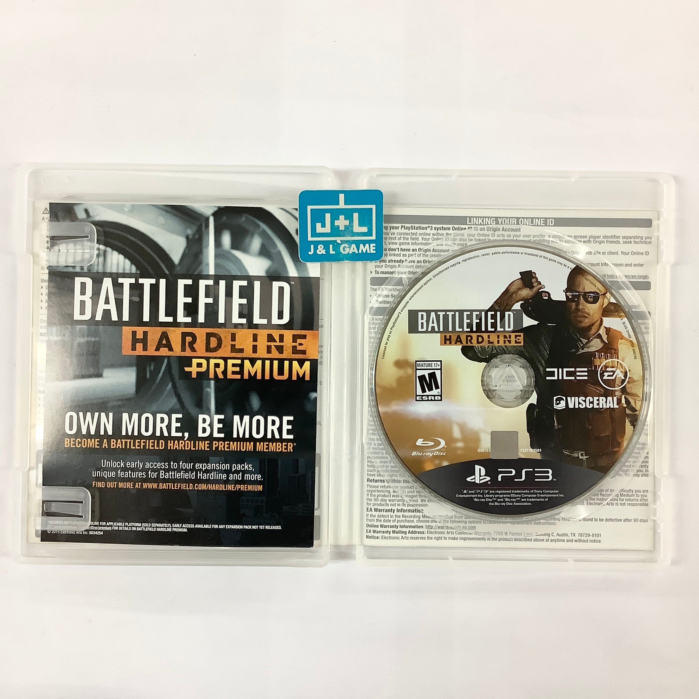 Battlefield Hardline - (PS3) PlayStation 3 [Pre-Owned] Video Games Electronic Arts   