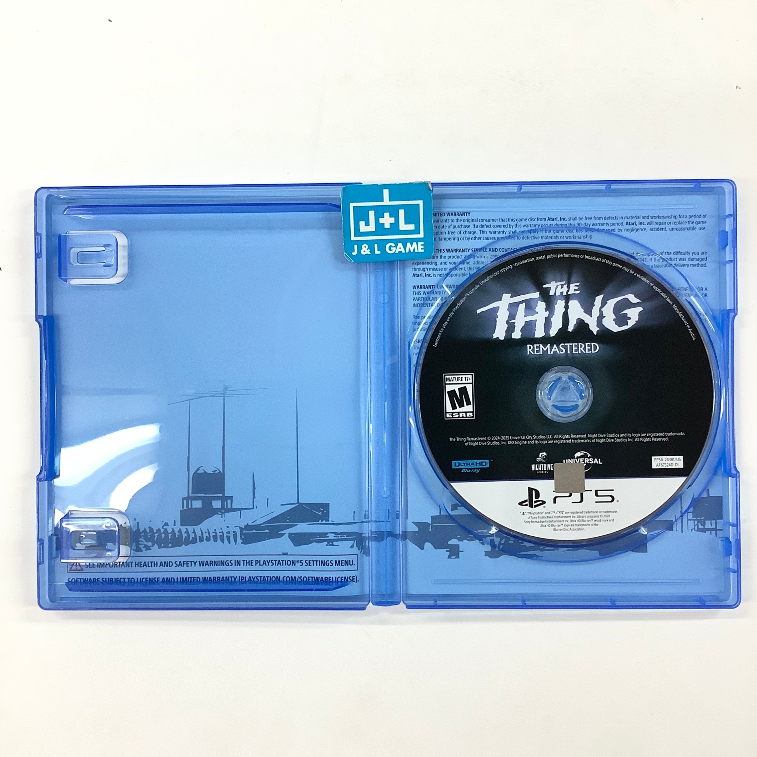The Thing: Remastered - (PS5) PlayStation 5 [Pre-Owned] Video Games Atari