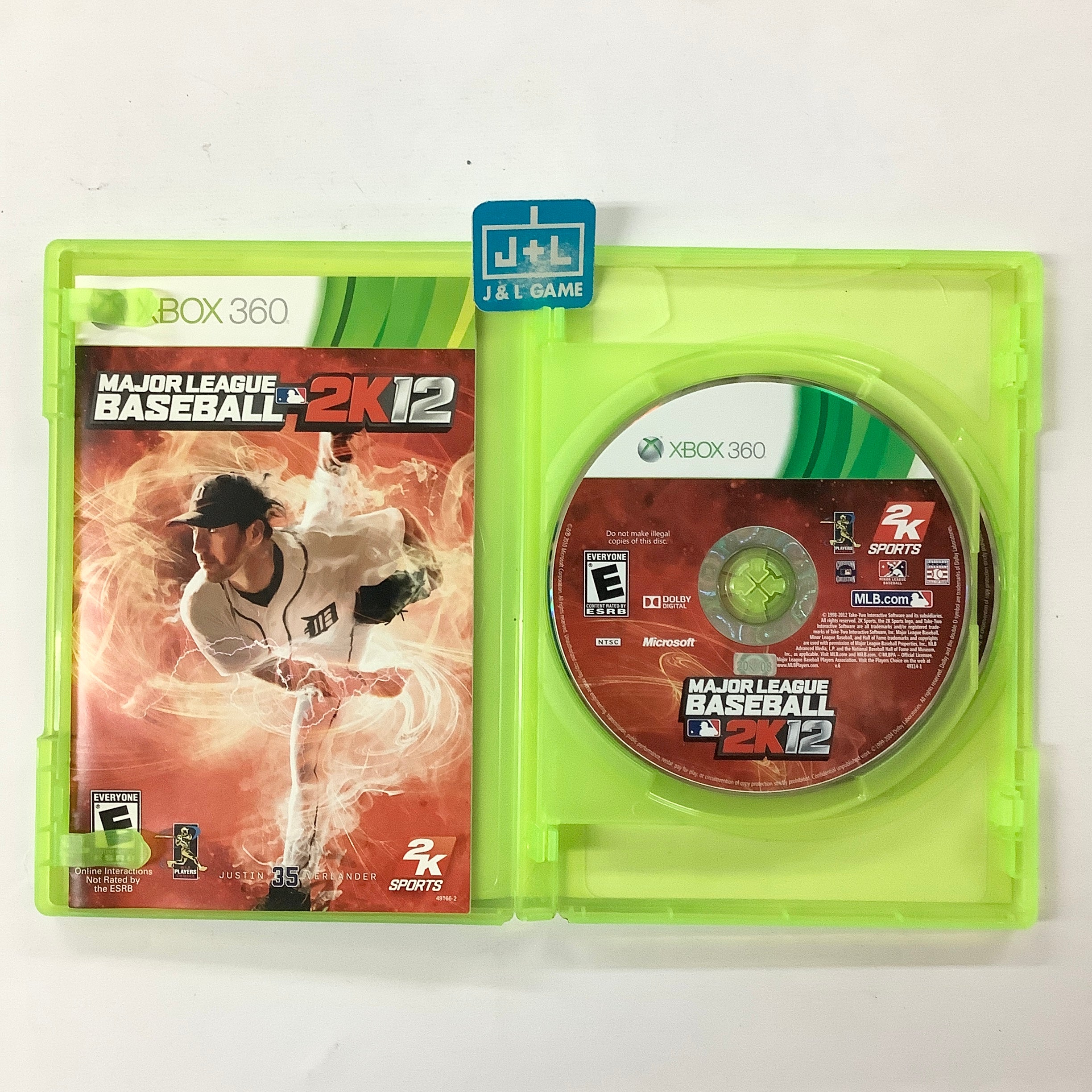 MLB 2K12/NBA 2K12 Combo Pack - Xbox 360 [Pre-Owned] Video Games Take-Two Interactive   