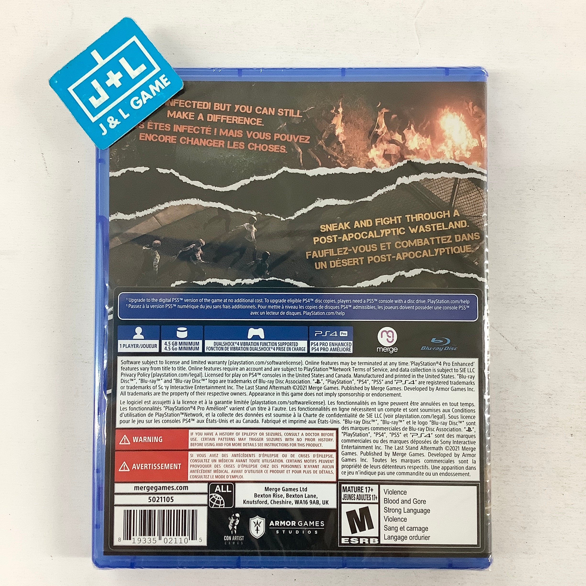 The Last Stand: Aftermath - (PS4) PlayStation 4 Video Games Merge Games