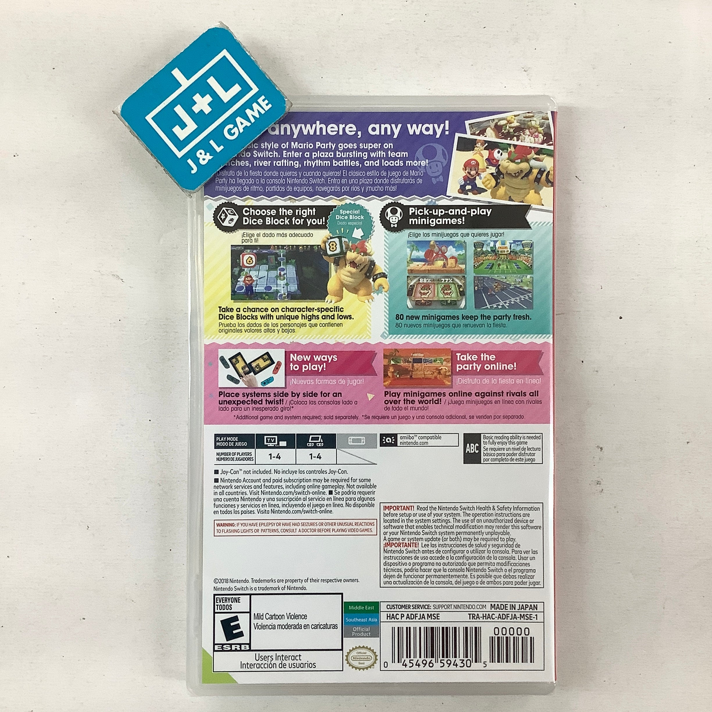 Super Mario Party (World Edition) - (NSW) Nintendo Switch Video Games Nintendo