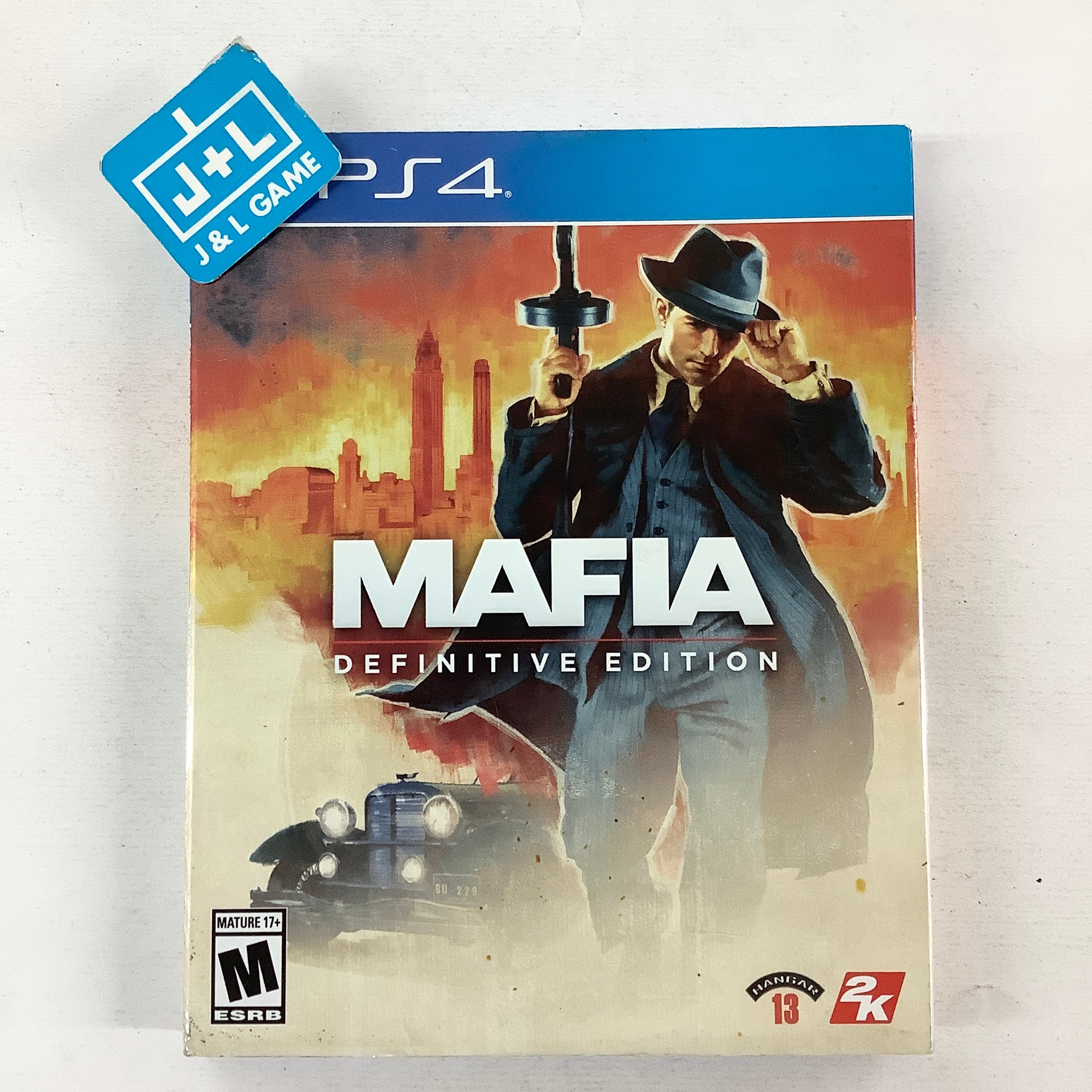 Mafia Definitive Edition - (PS4) PlayStation 4 Video Games 2K Games