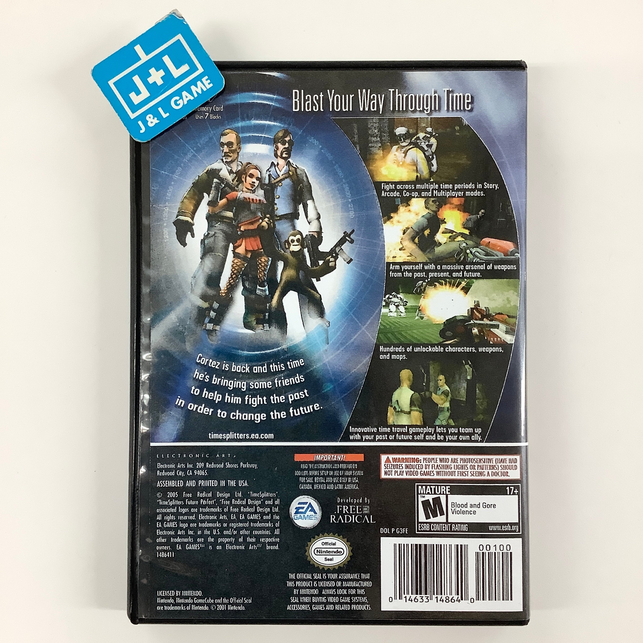 TimeSplitters: Future Perfect - (GC) GameCube [Pre-Owned] Video Games Electronic Arts